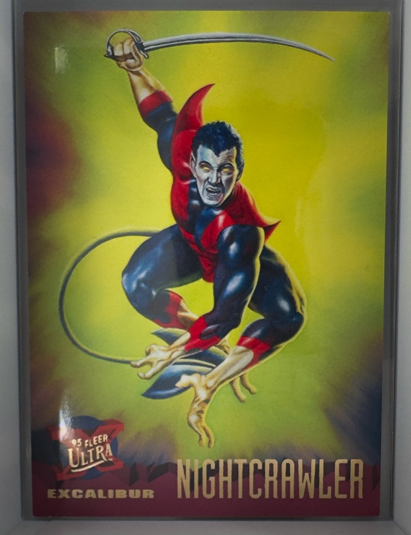 Marvel Fleer Ultra 1995 X-Men Card No.67 Excalibur Nightcrawler