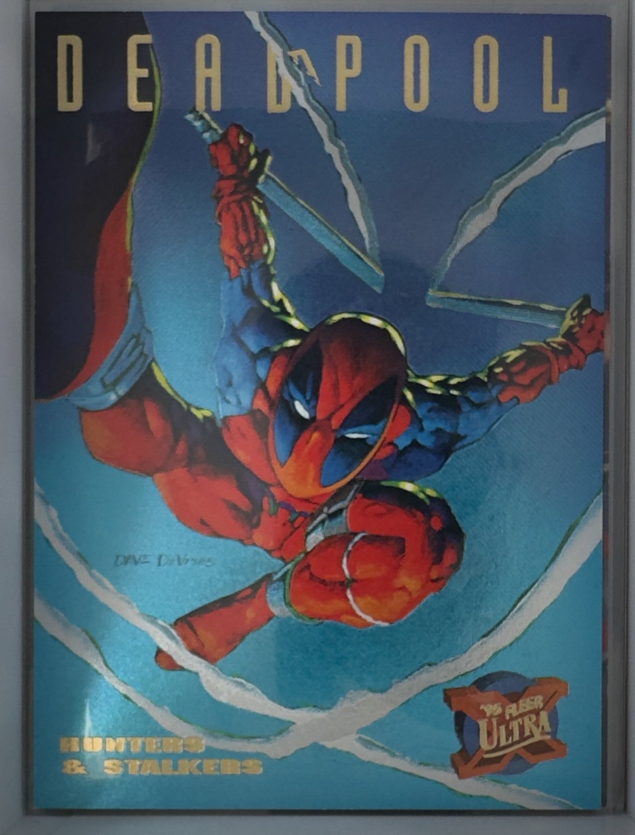 Marvel Fleer Ultra 1995 X-Men Card No. 3/9 Limited Edition Hunters and Stalkers 