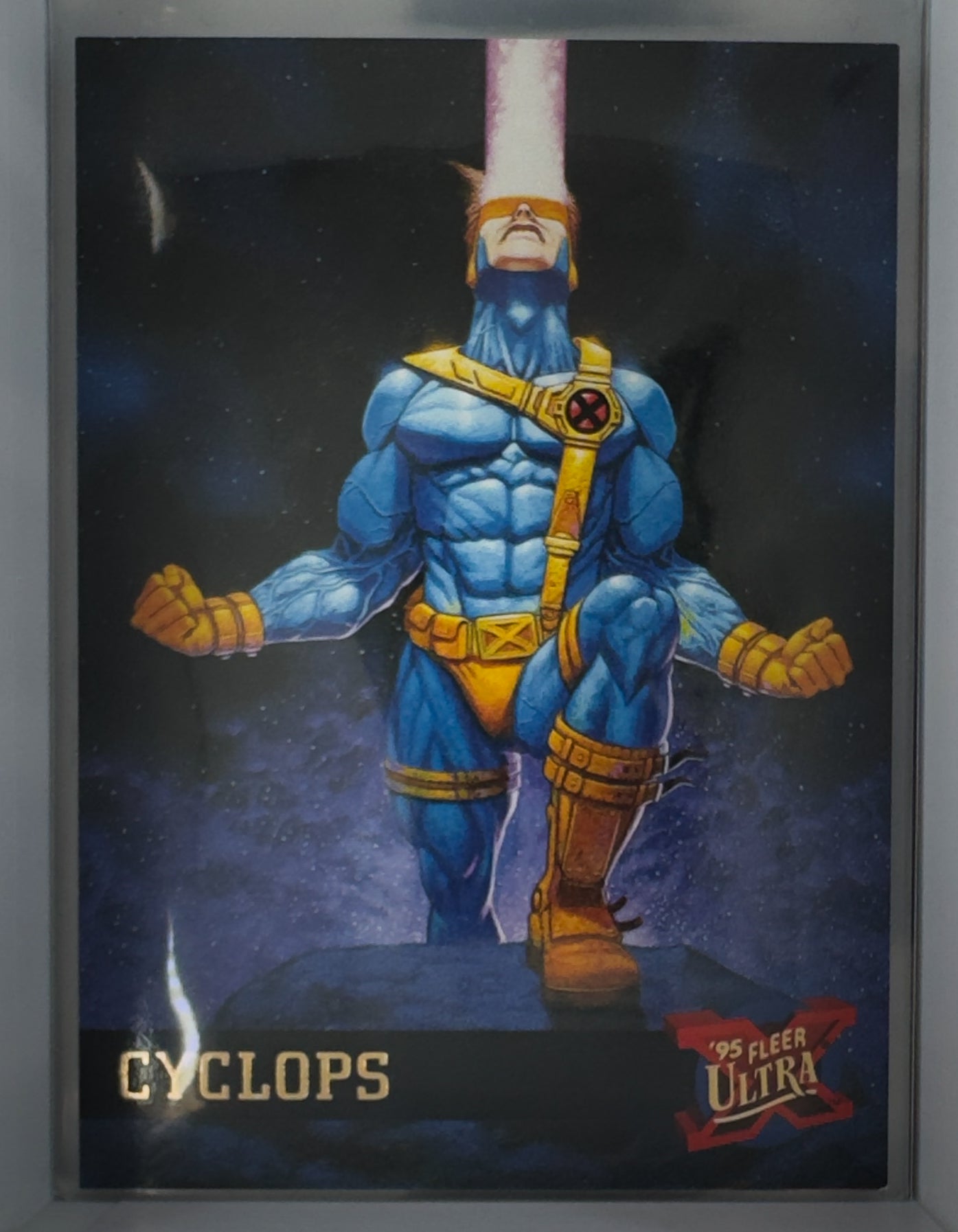Marvel Fleer Ultra 1995 X-Men Card No.14 Cyclops Scott Summers