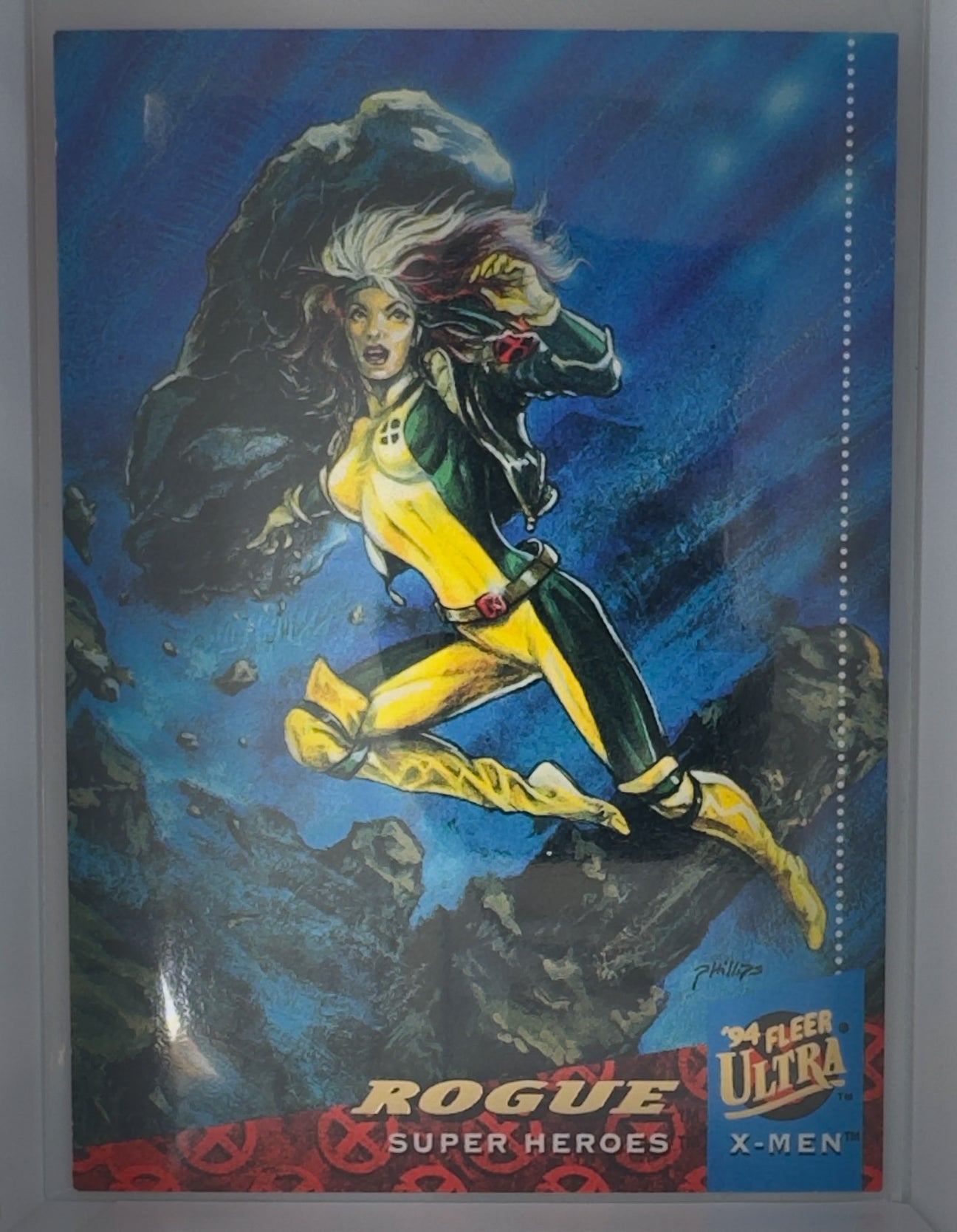 Marvel Fleer Ultra 1994 X-Men Card No.2 Rogue Marvel Comics