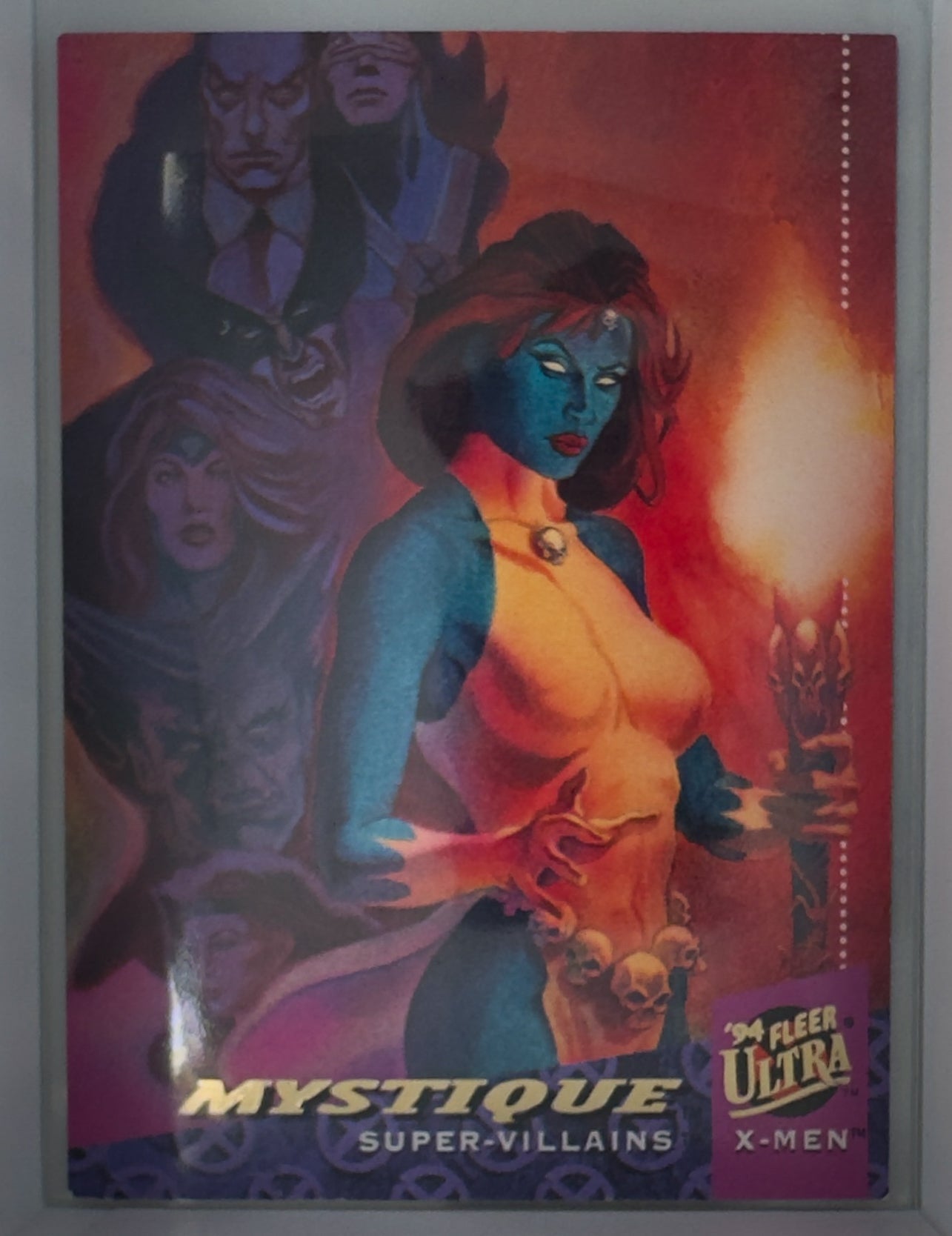 Marvel Fleer Ultra 1994 X-Men Card No.62 Mystique 