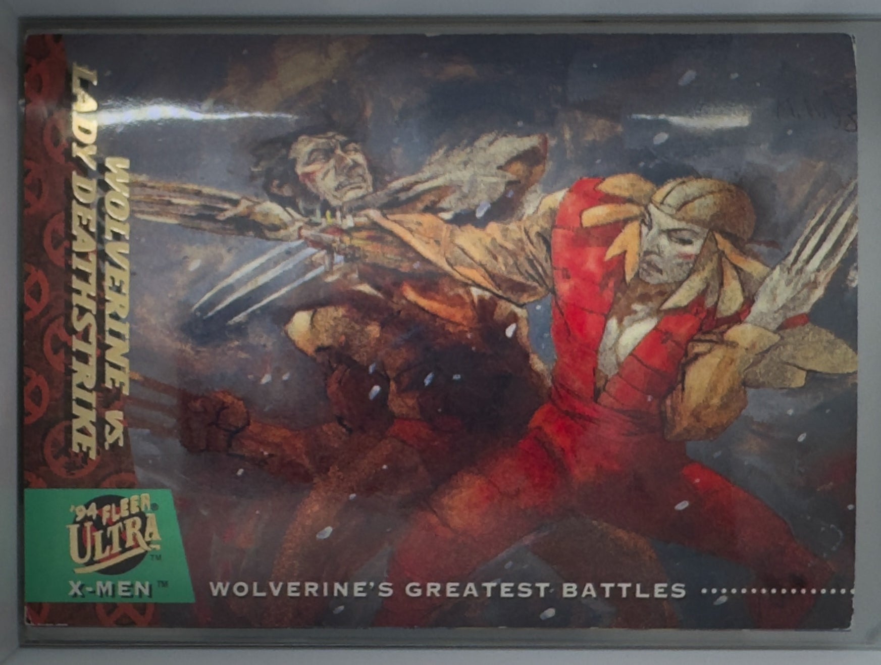 Marvel Fleer Ultra 1994 X-Men Card No.149 Wolverine Vs Death Strike