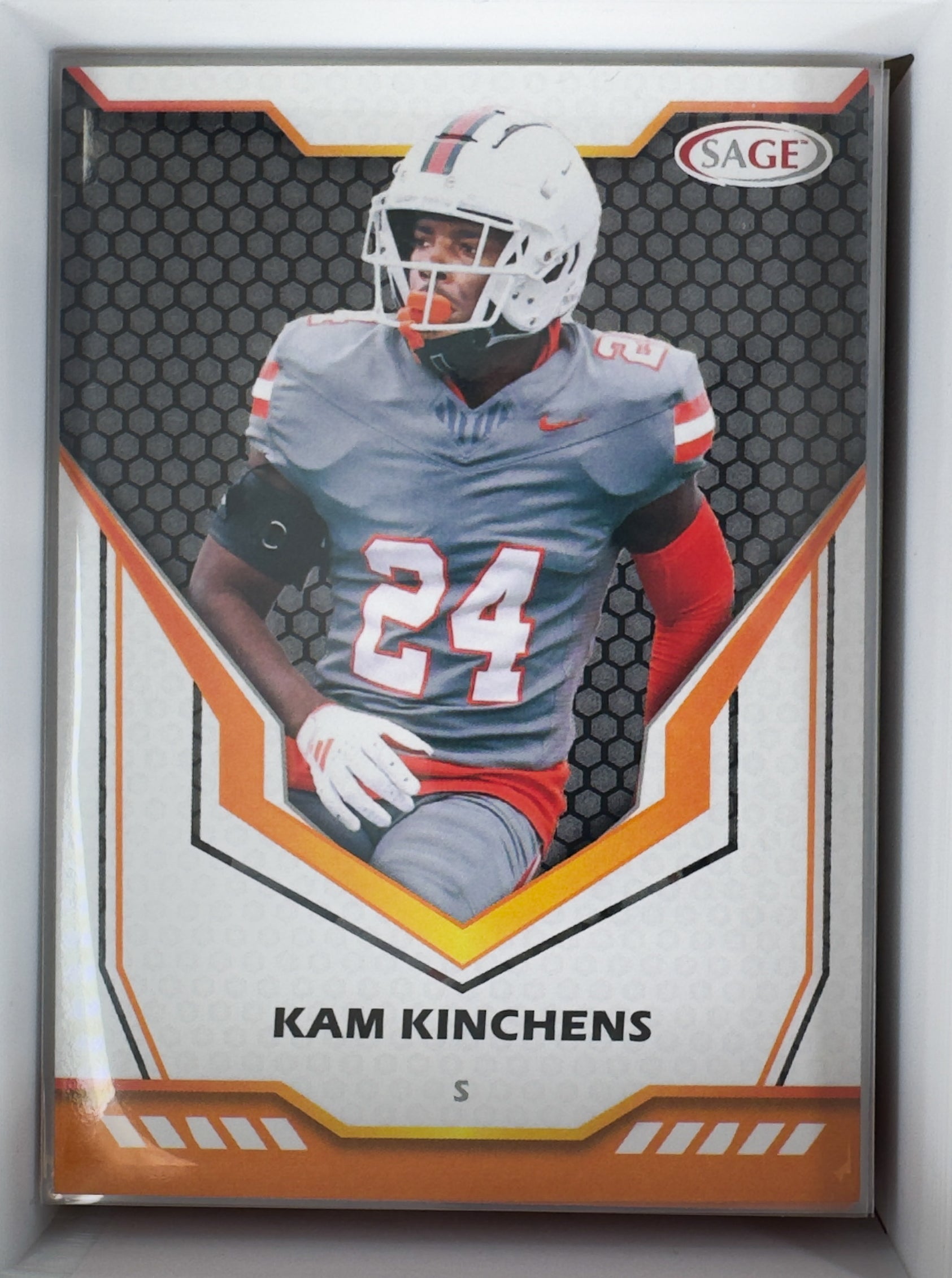 Sage Football 2024 Card No.174 Kam Kinchens