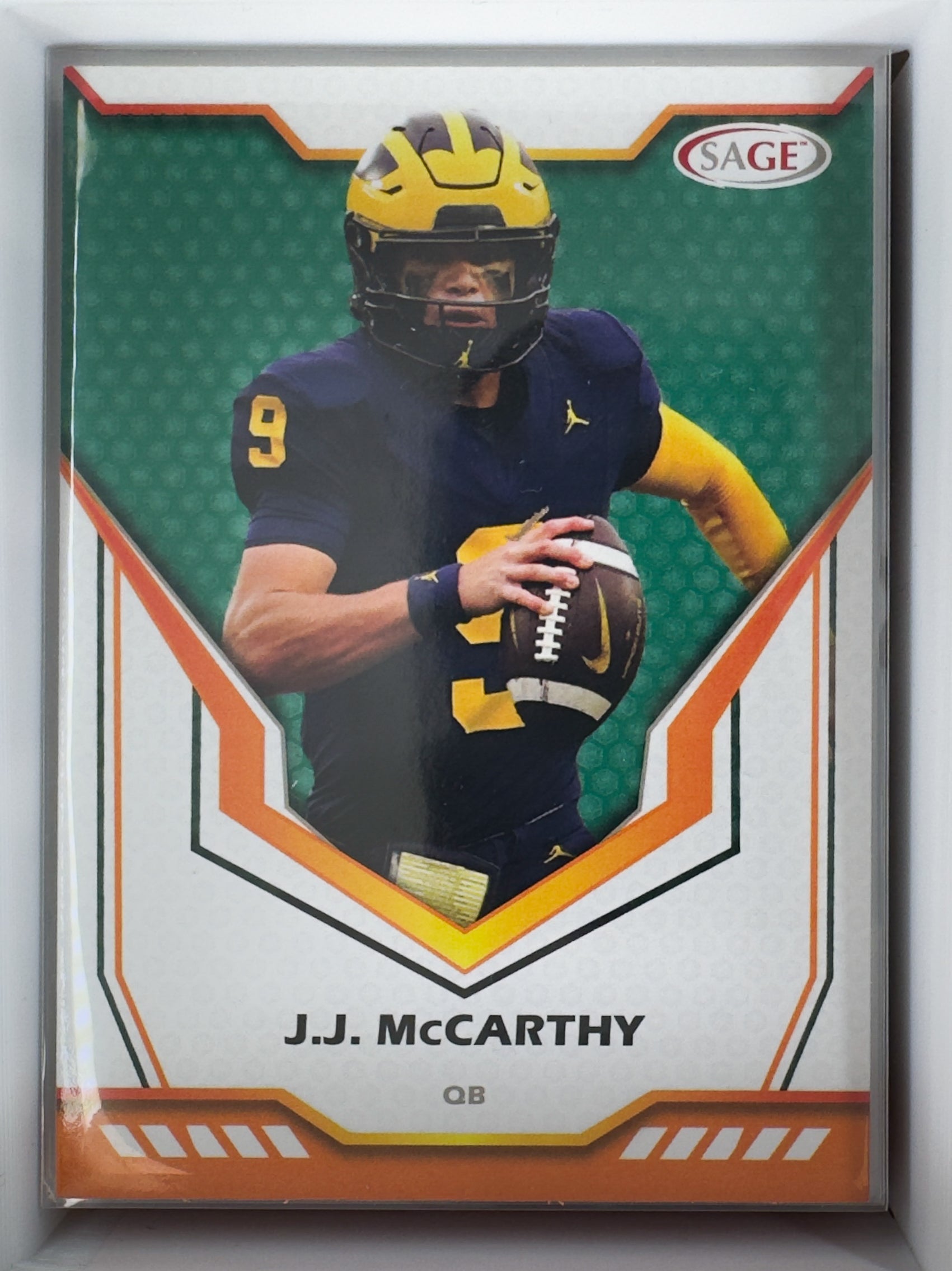 Sage Football 2024 Card No.135 JJ McCarthy