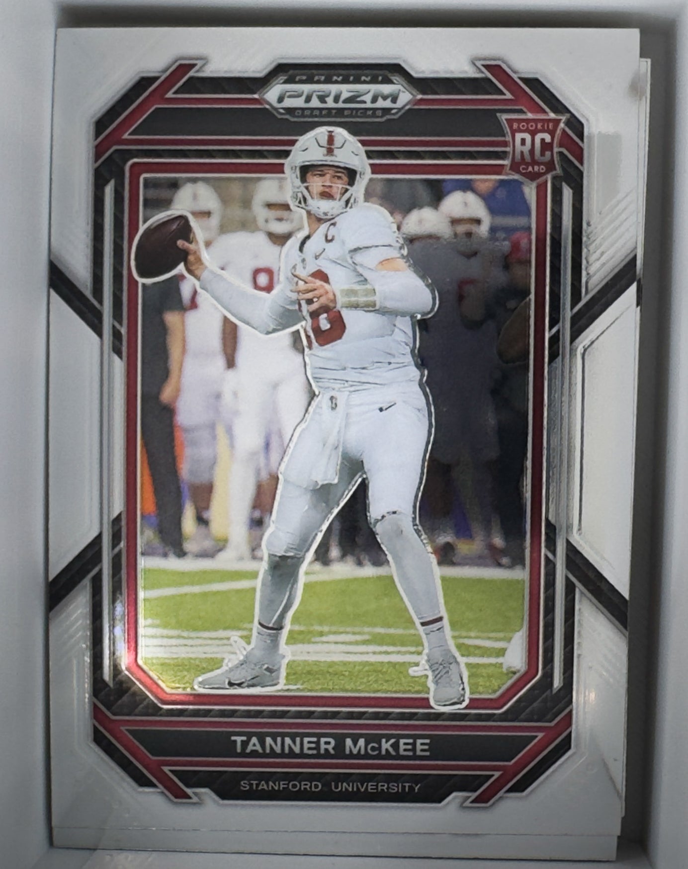 Panini Prizm Draft Picks 2023 Card No.106 Tanner McKee Rookie