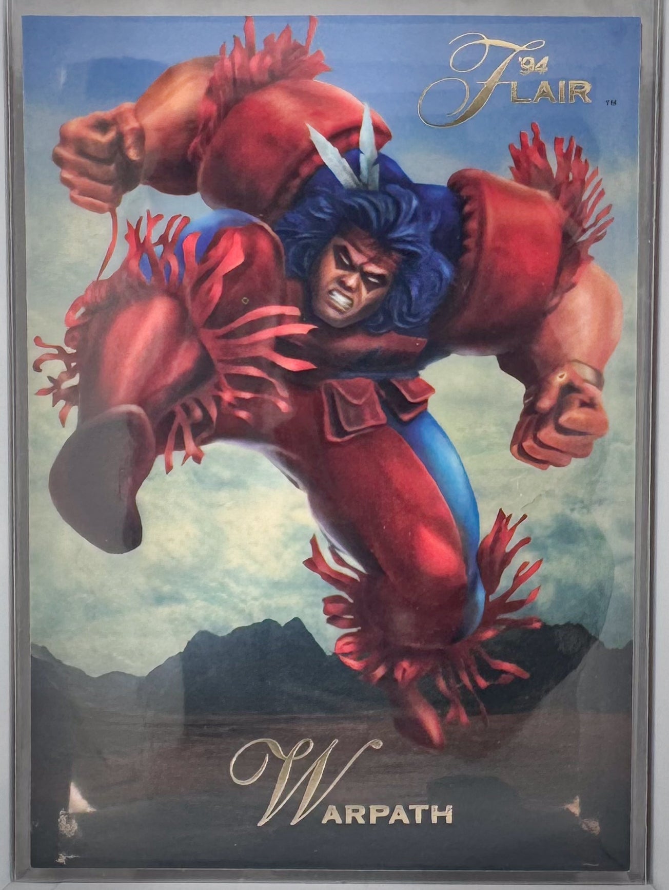 Warpath Flair 1994 Marvel Comics NO.144