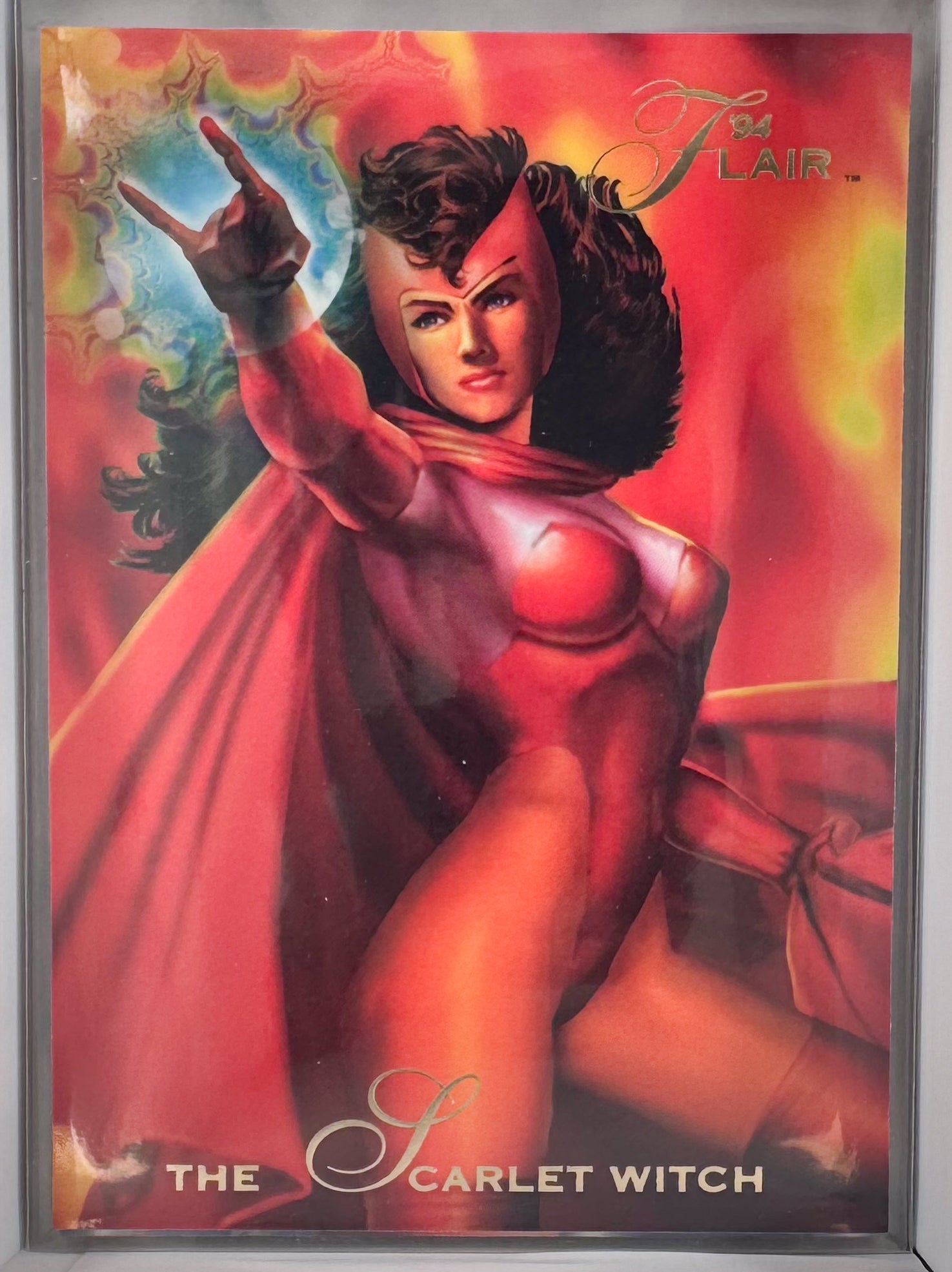 The Scarlet Witch Flair 1994 Marvel Comics NO.35