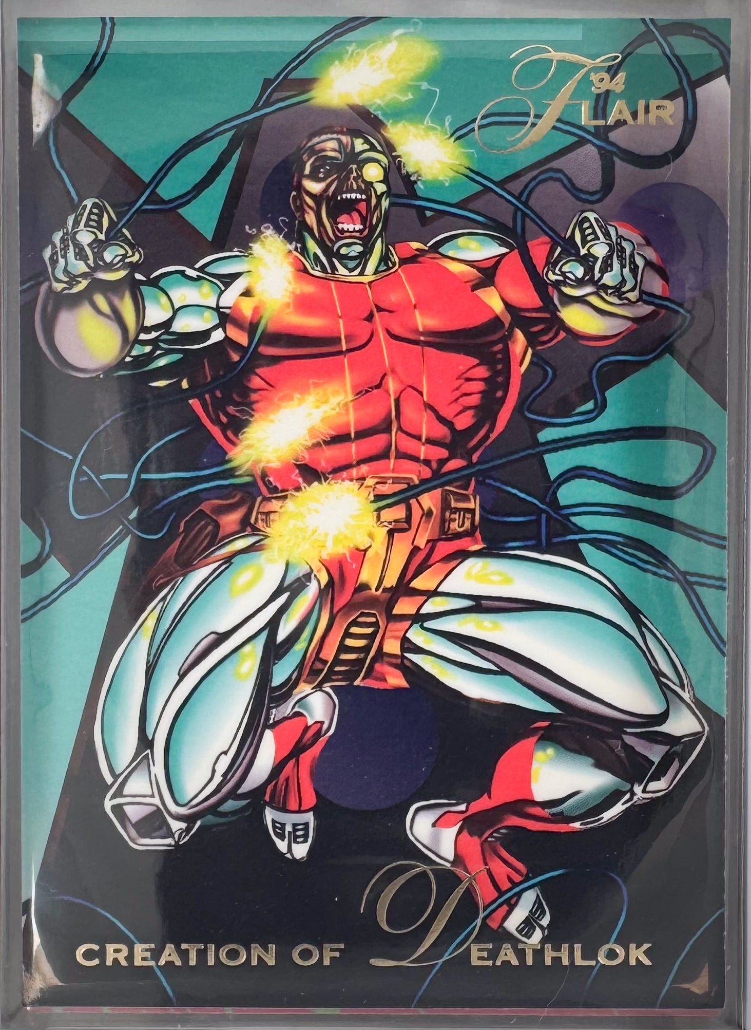 Creation of Deathlok Flair 1994 Marvel Comics NO.72