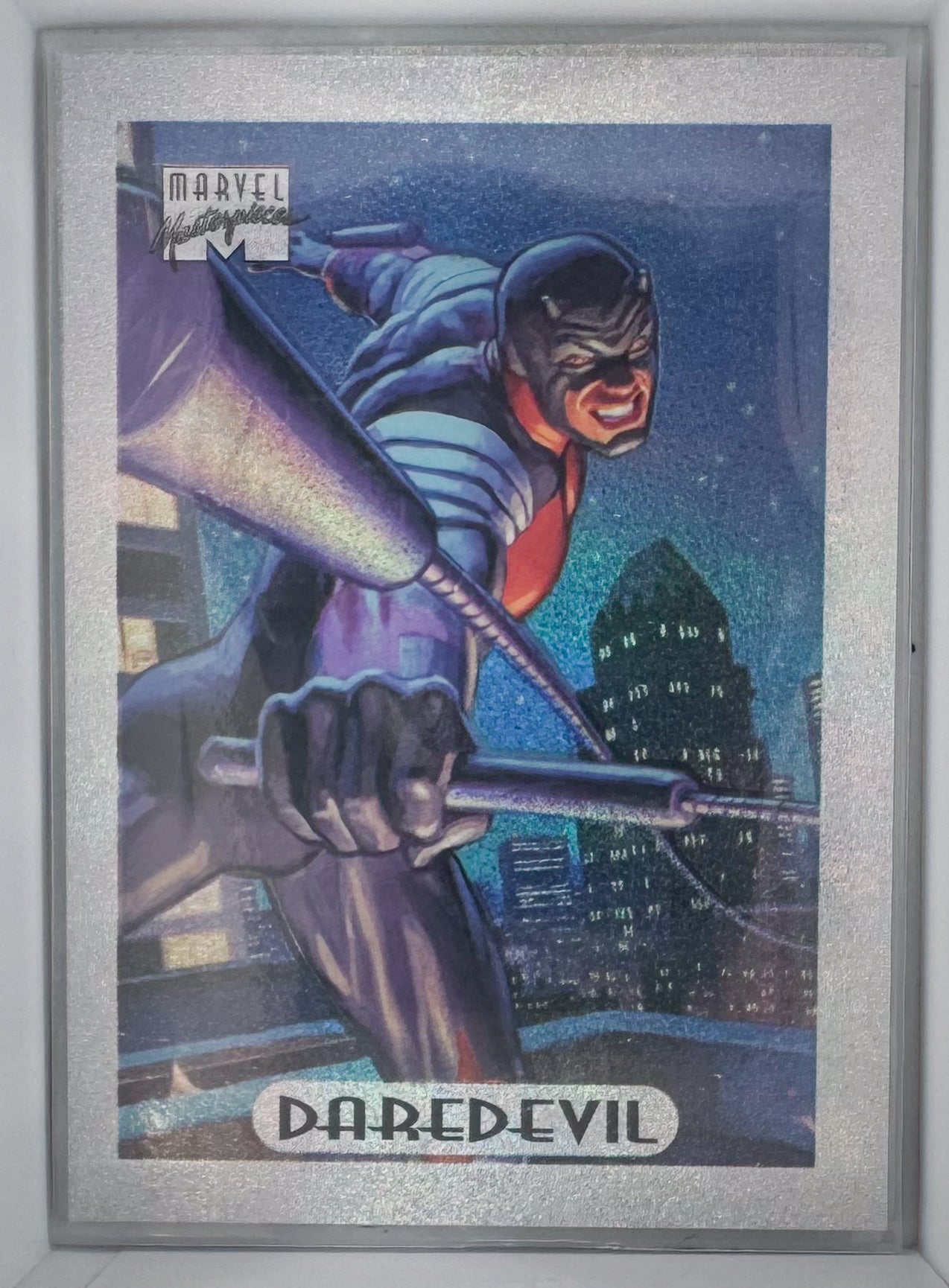 Daredevil Marvel Masterpieces 1994 Silver Holo Foil Limited Edition 3 of 10