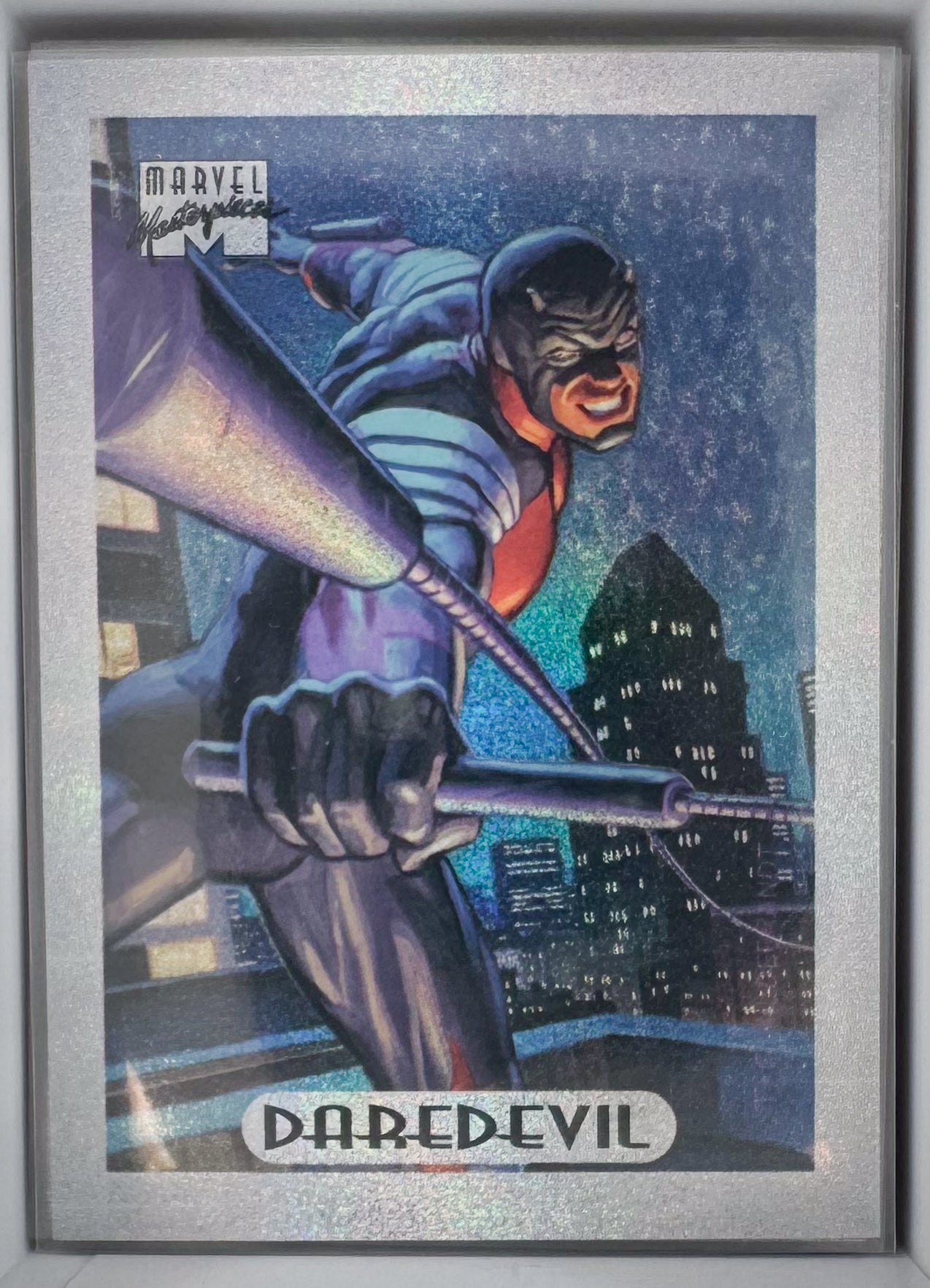Daredevil Marvel Masterpieces 1994 Silver Holo Foil Limited Edition 3 of 10