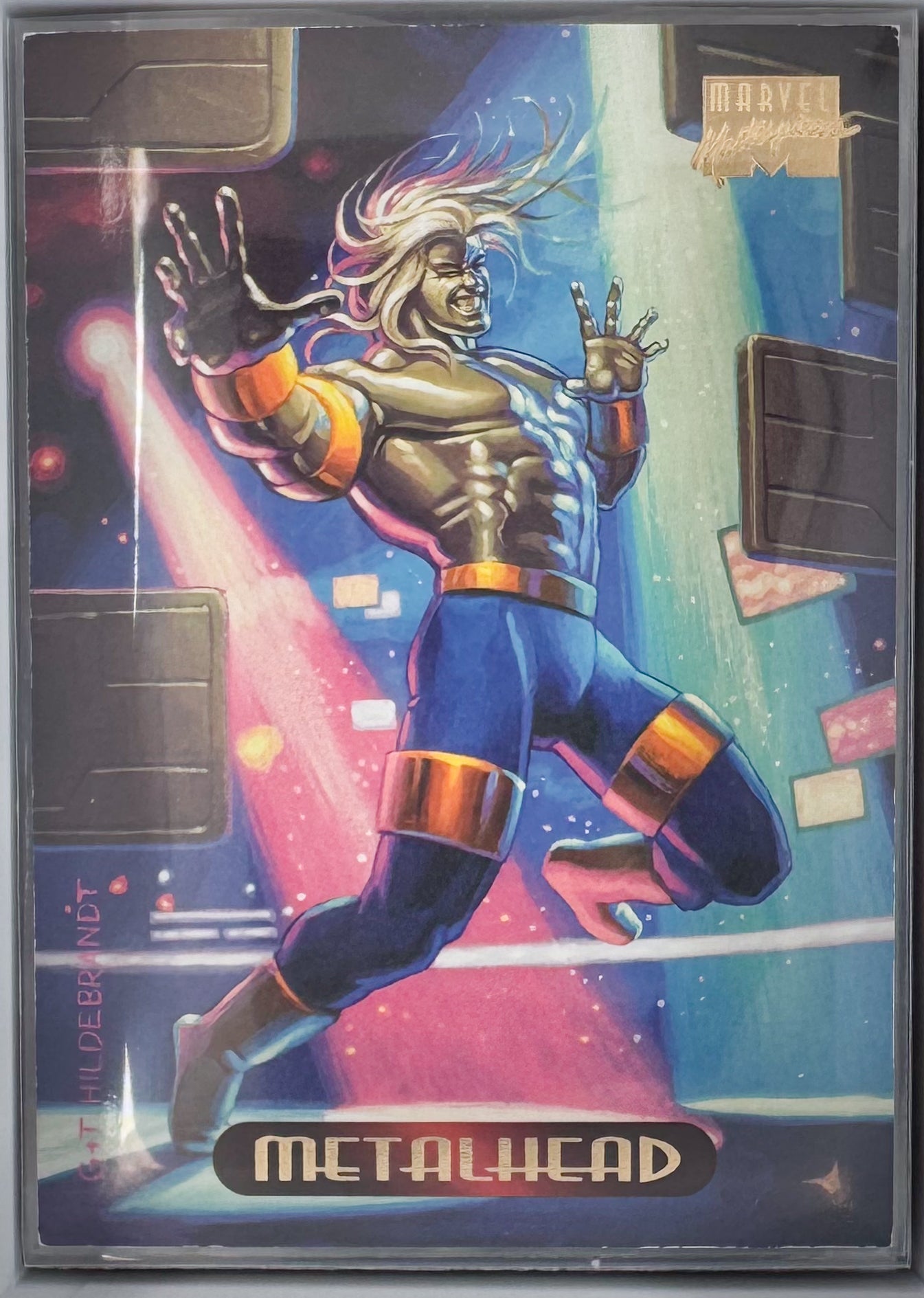 Metalhead Marvel Master Pieces 1994 Card No.75