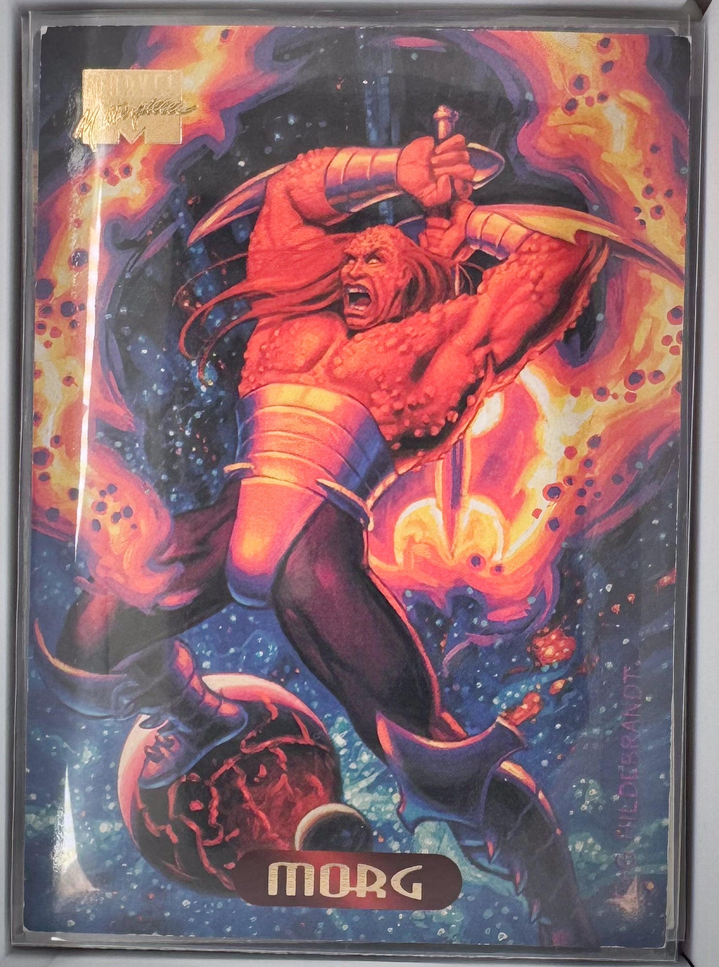 Morg Marvel Master Pieces 1994 Card No.80