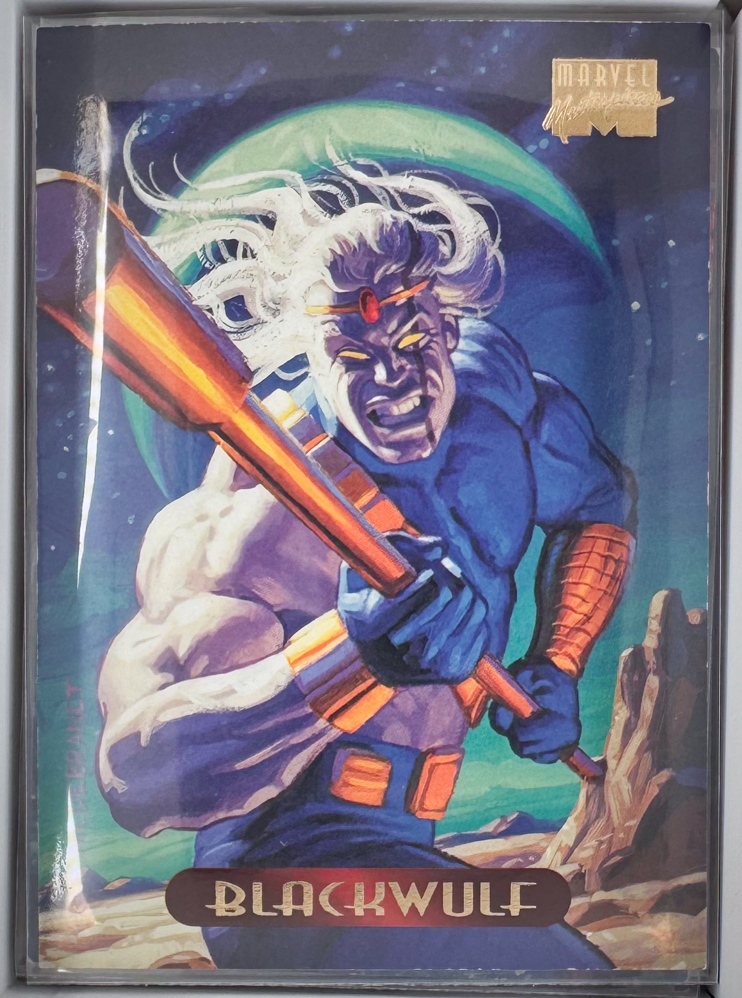 Blackwulf Marvel Master Pieces 1994 Card No.11