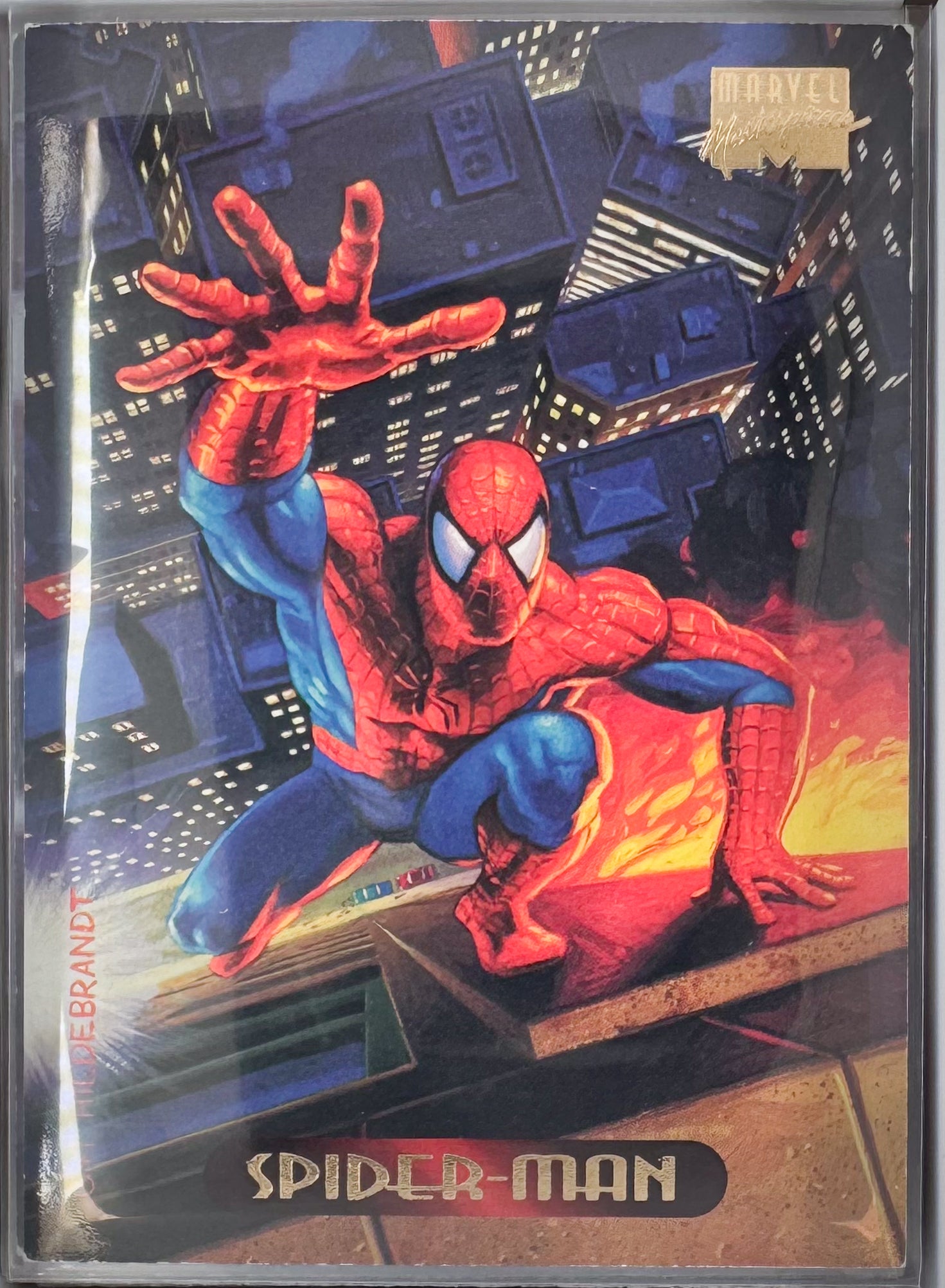 Spider-Man Marvel Master Pieces 1994 Card No.115