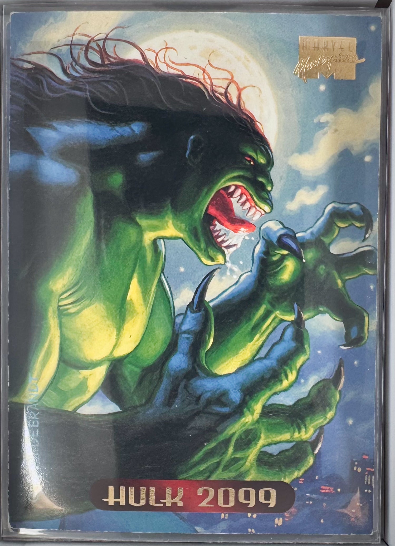 Hulk 2099 Marvel Master Pieces 1994 Card No.51
