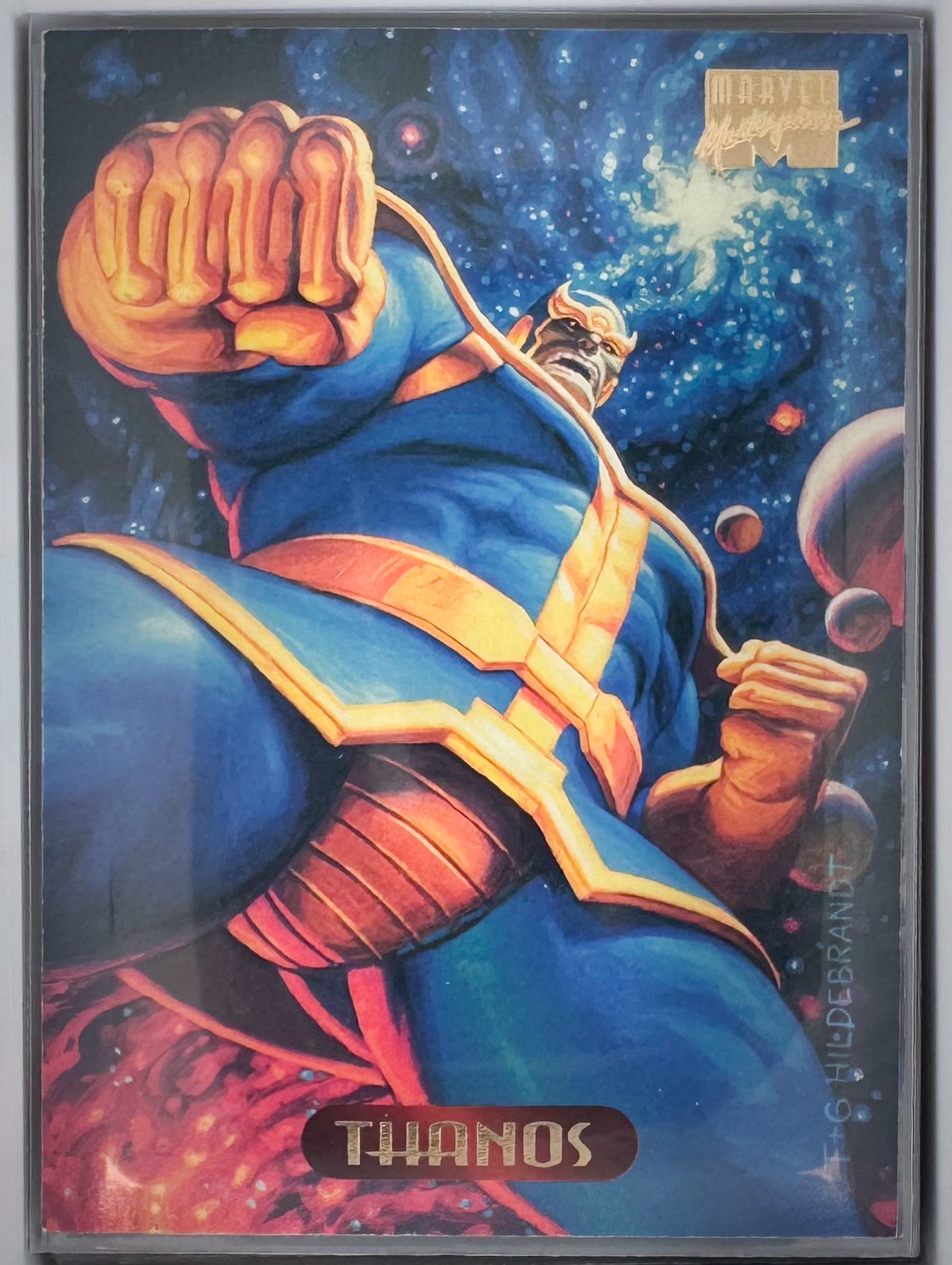 Thanos Marvel Master Pieces 1994 Card No.122