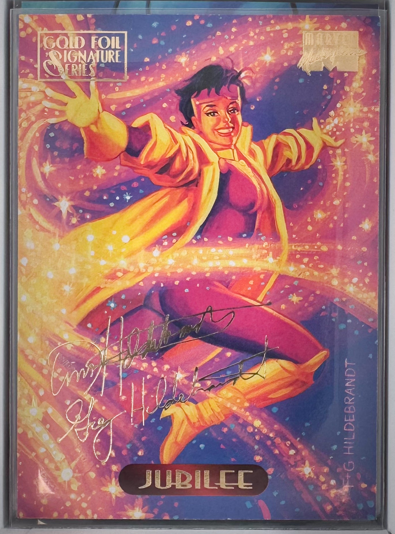 Jubilee Marvel Master Pieces 1994 Card No.58 Gold Foil Signature Series