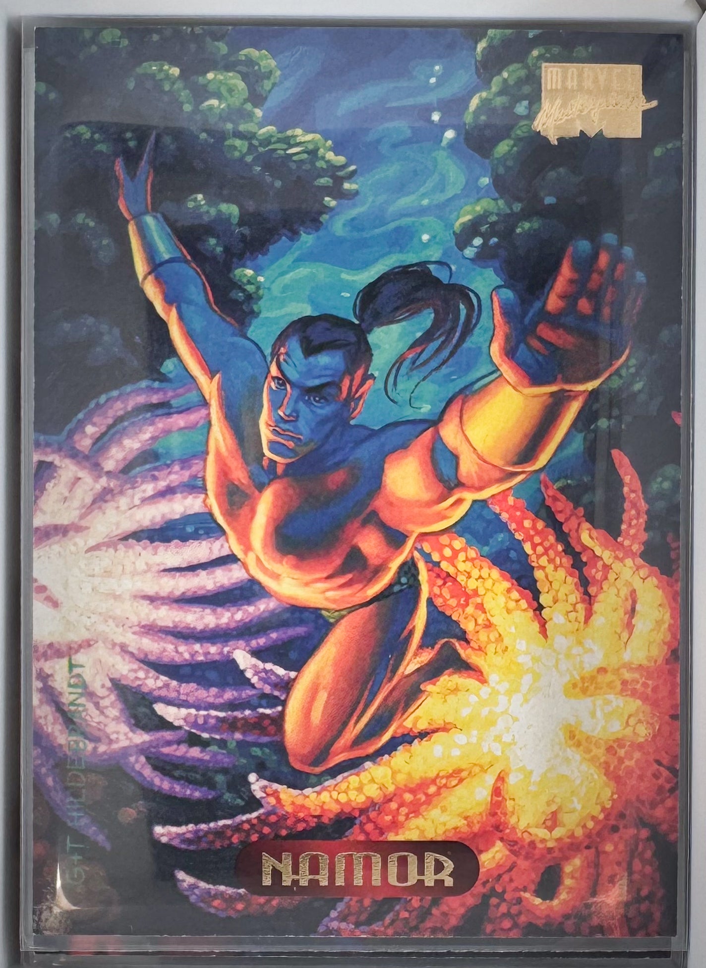 Namor Marvel Master Pieces 1994 Card No.81