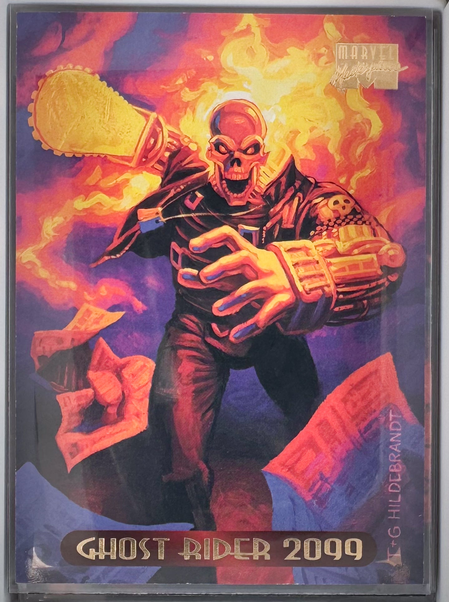 Ghost Rider 2099 Marvel Master Pieces 1994 Card No.43