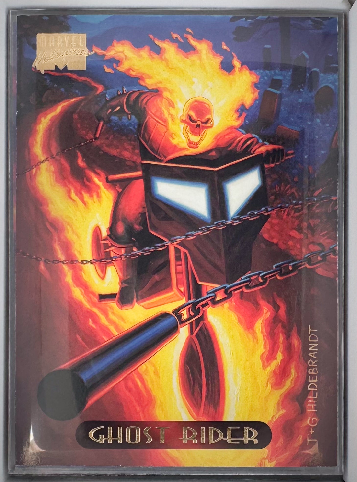 Ghost Rider Marvel Master Pieces 1994 Card No.42