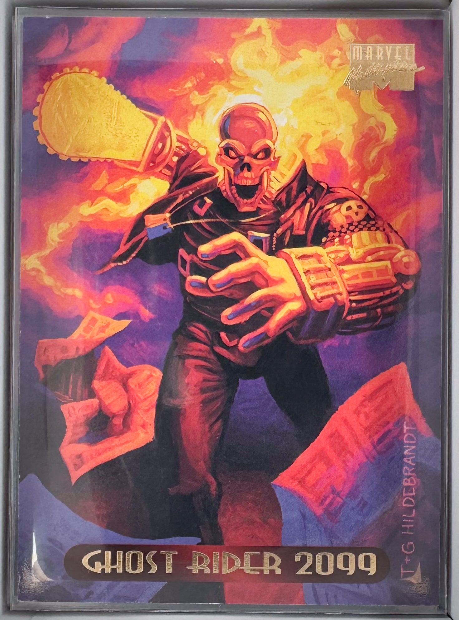 Ghost Rider 2099 Marvel Master Pieces 1994 Card No.43