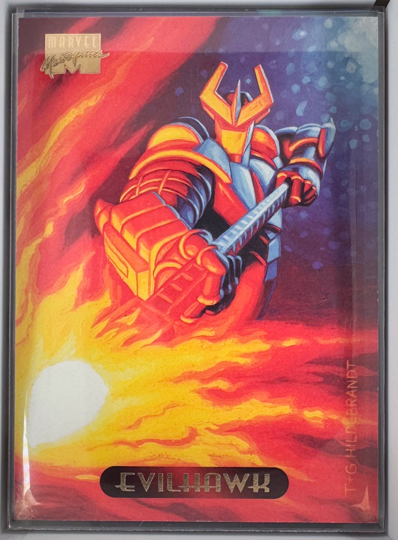 Evilhawk Marvel Master Pieces 1994 Card No.35