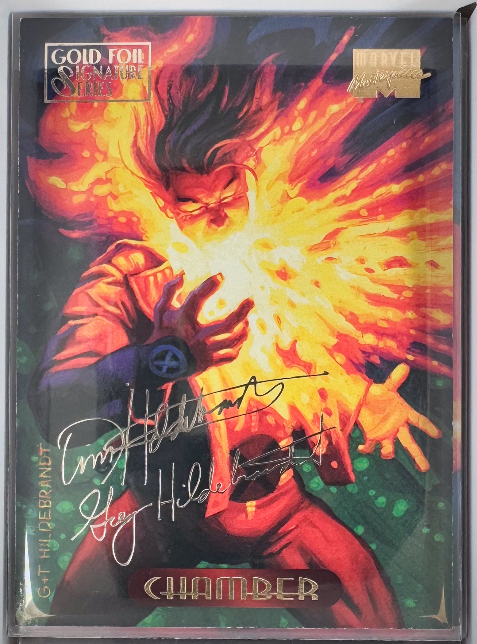 Chamber Marvel Master Pieces 1994 Card No.23 Gold Foil Signature Series