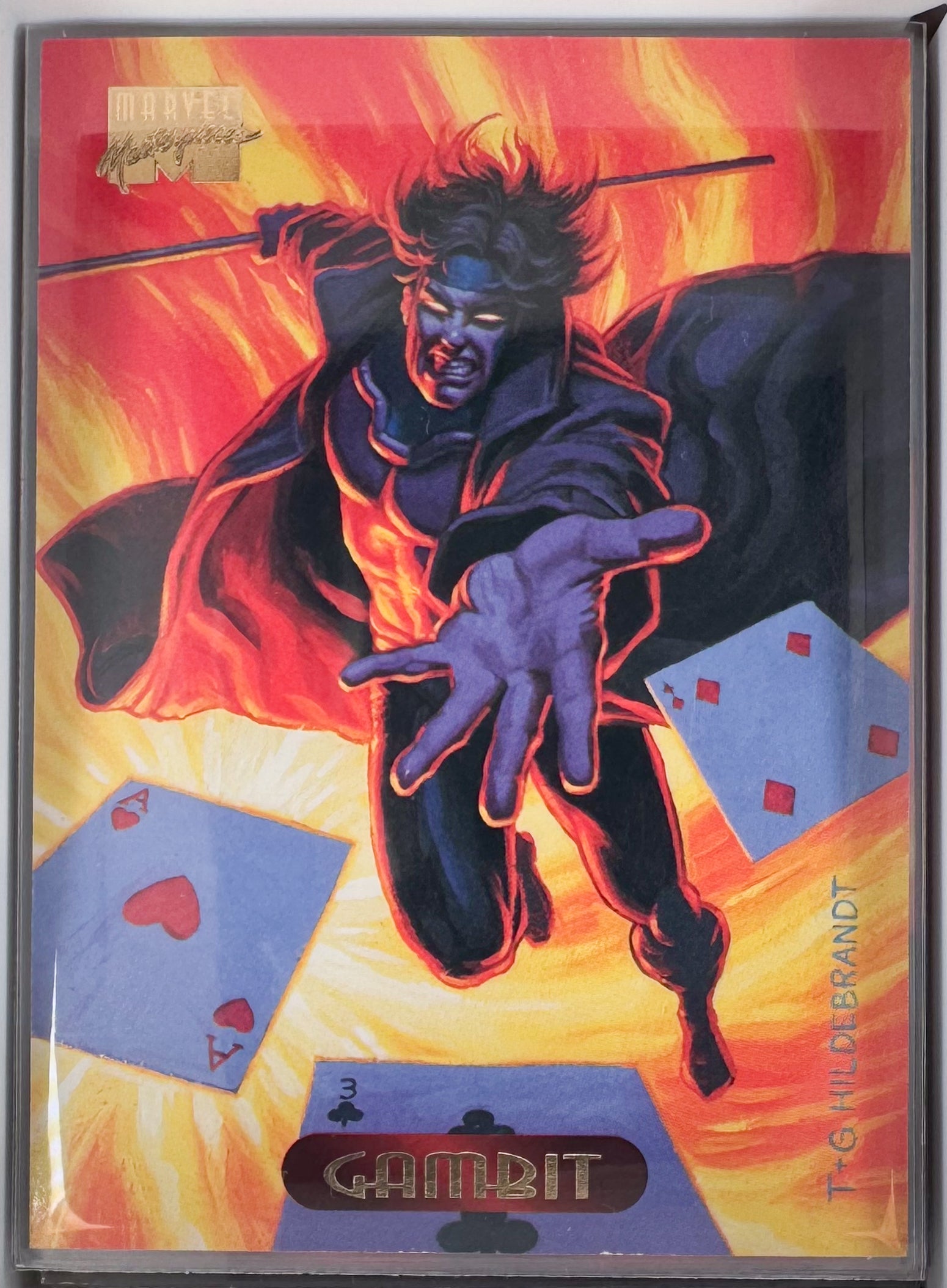 Gambit Marvel Master Pieces 1994 Card No.41