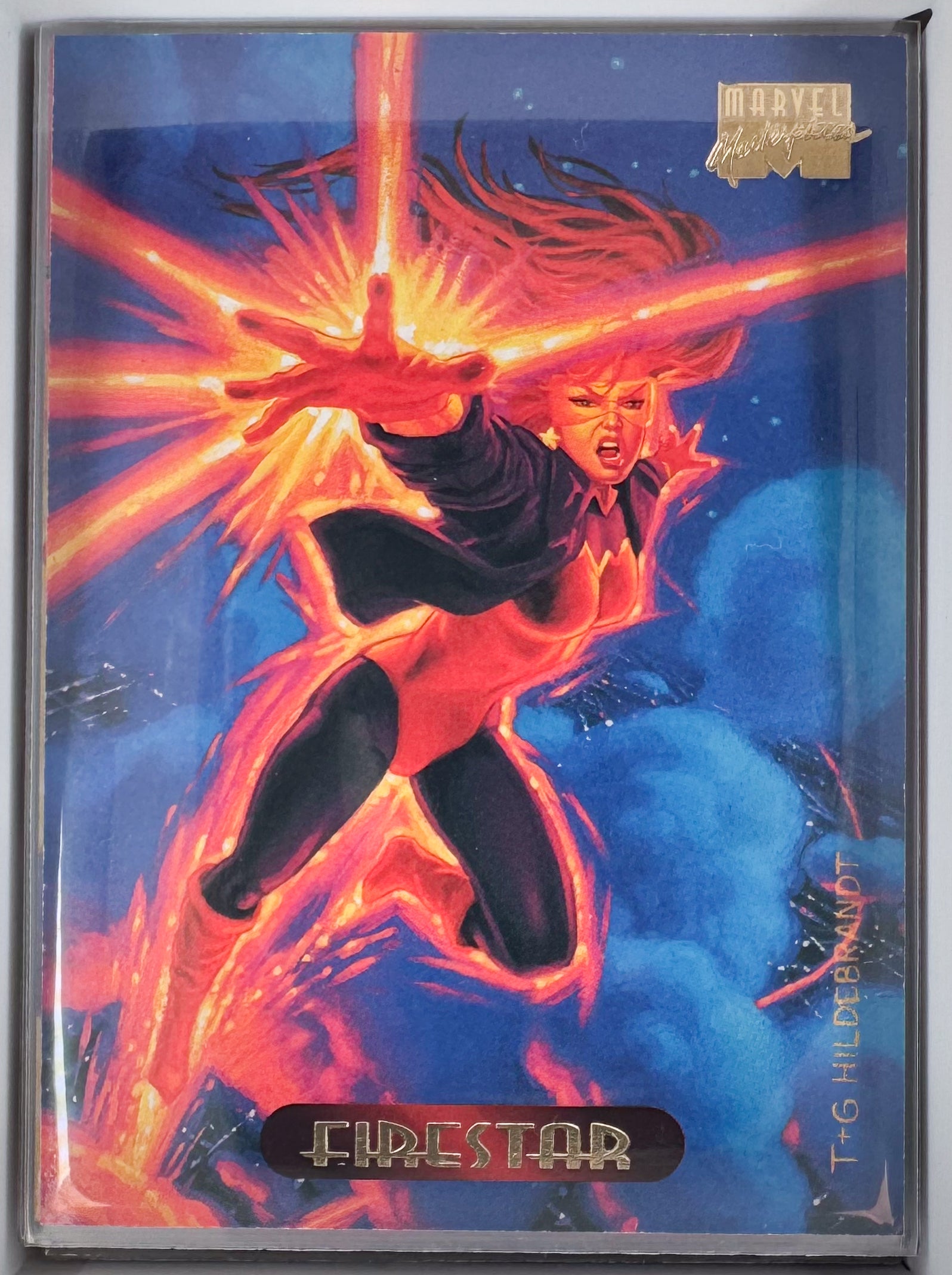 Firestar Marvel Master Pieces 1994 Card No.38