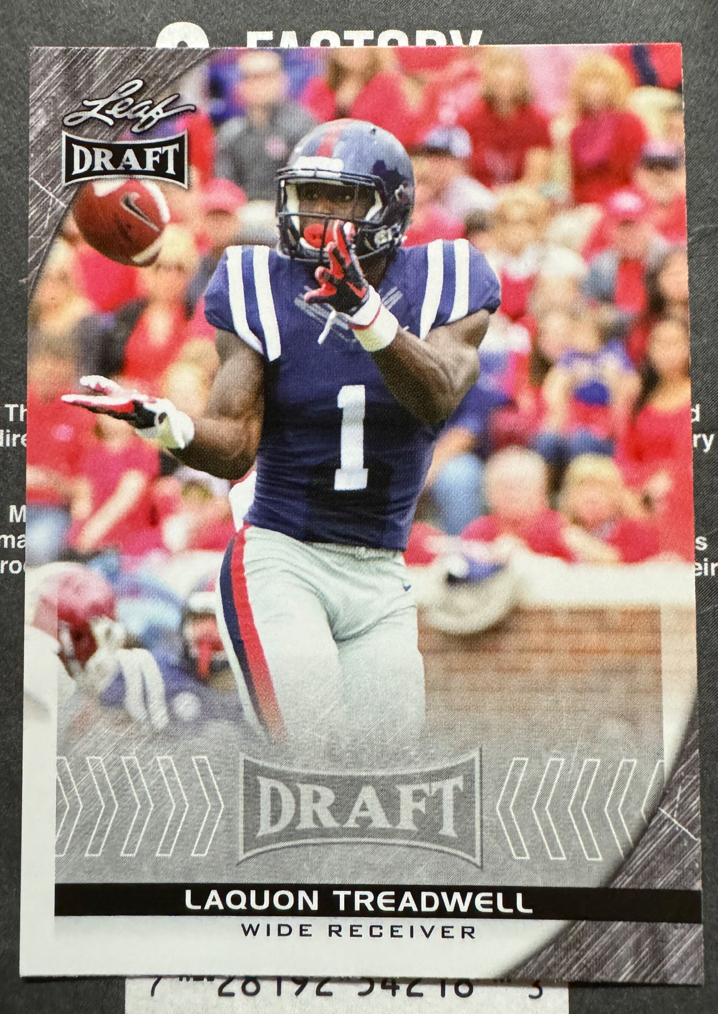 2016 Leaf Draft Gold #58 Laquon Treadwell