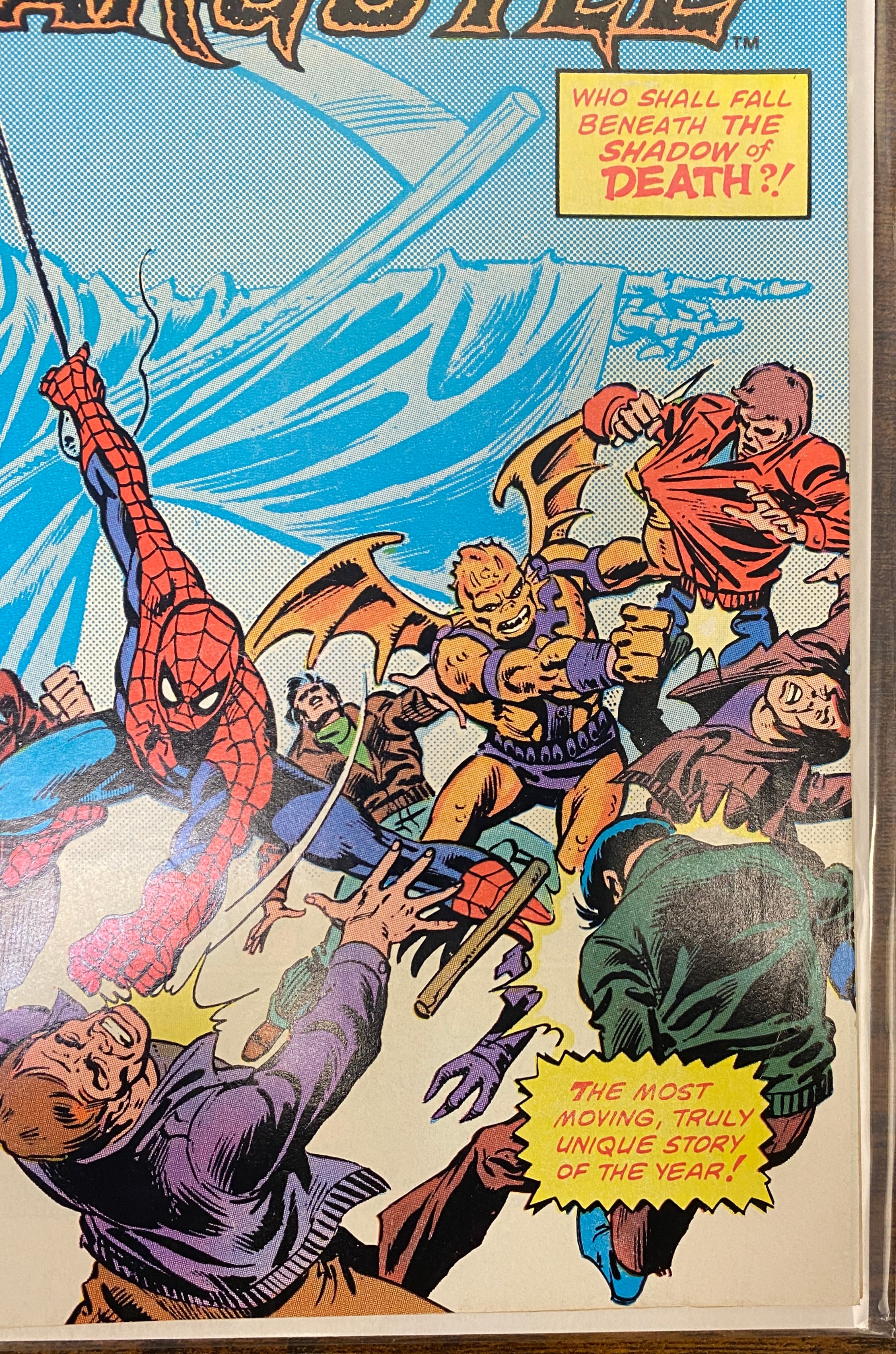 Marvel Team Up Spider Man and Gargoyle Comic Book 119 July