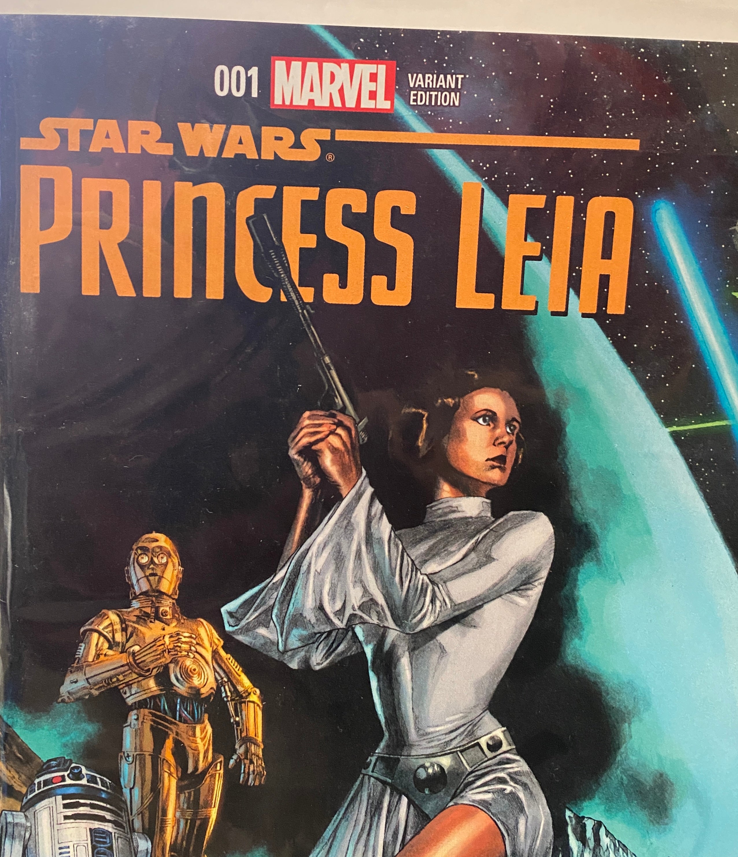Princess Leia Comic Book 1 Star Wars Variant Edition 2016 Hastings Exclusive