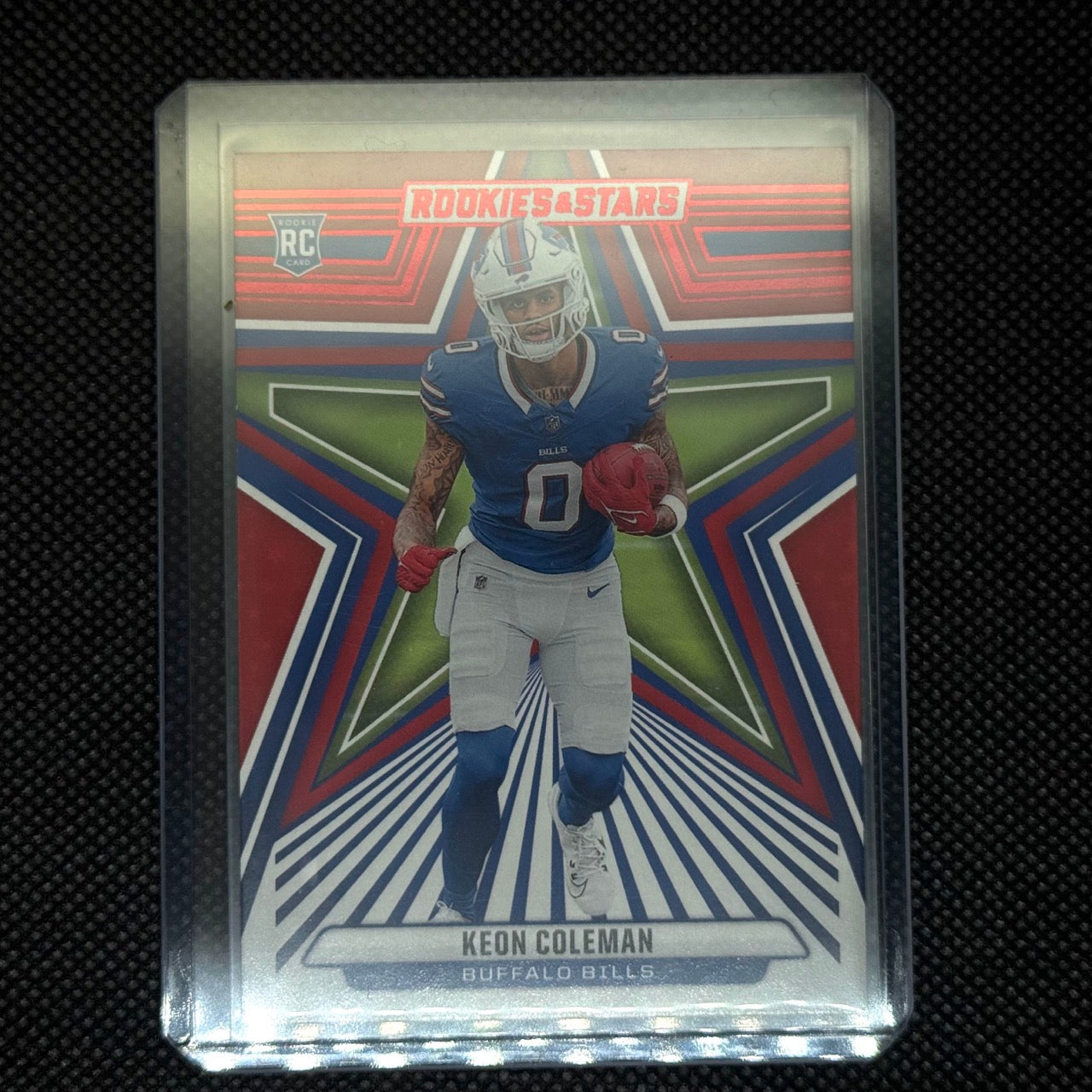 Keon Coleman Buffalo 2024 Panini Rookies and Stars Football Card No.163