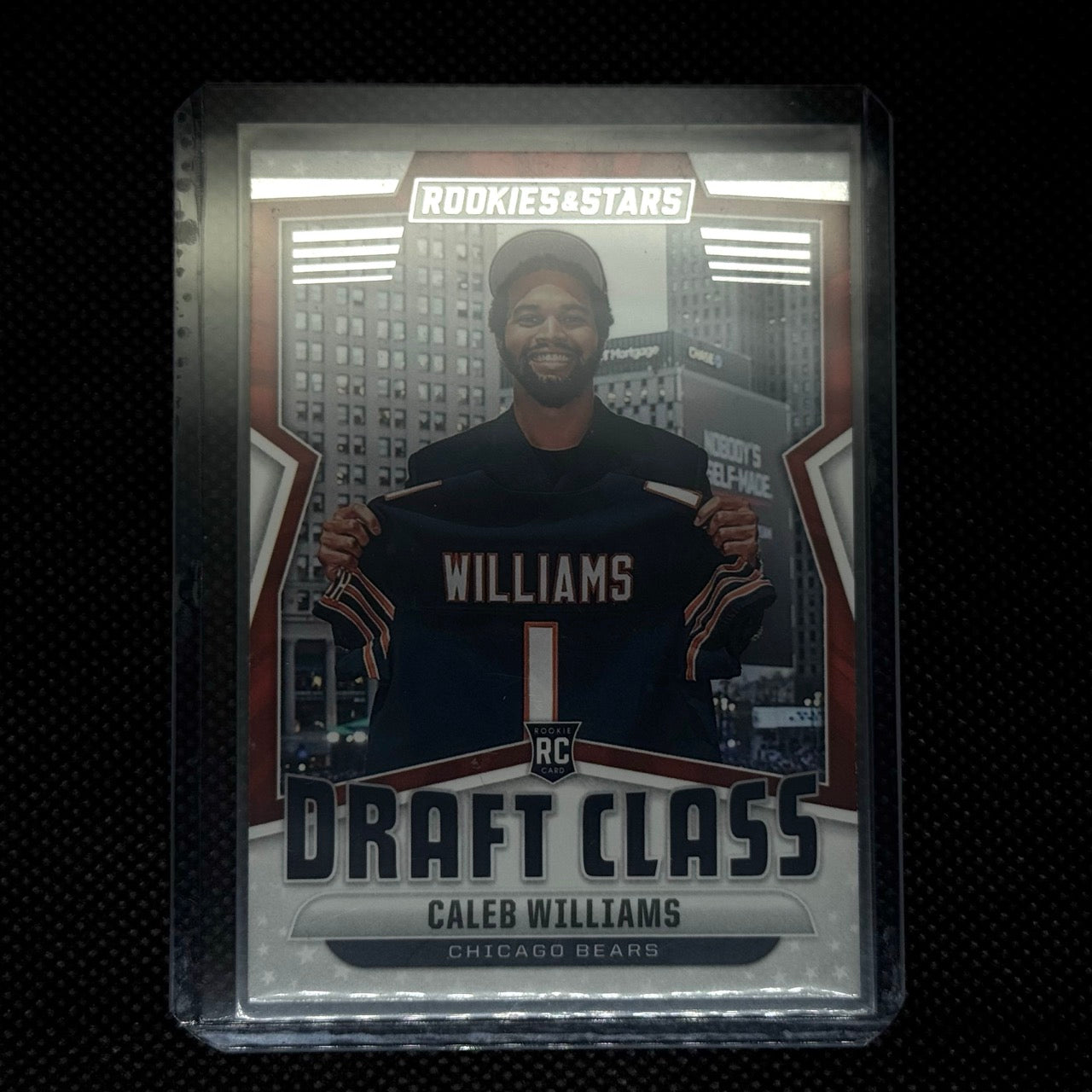 Caleb Williams Bears Draft Class 2024 Rookies and Stars Card No.DC-CWS
