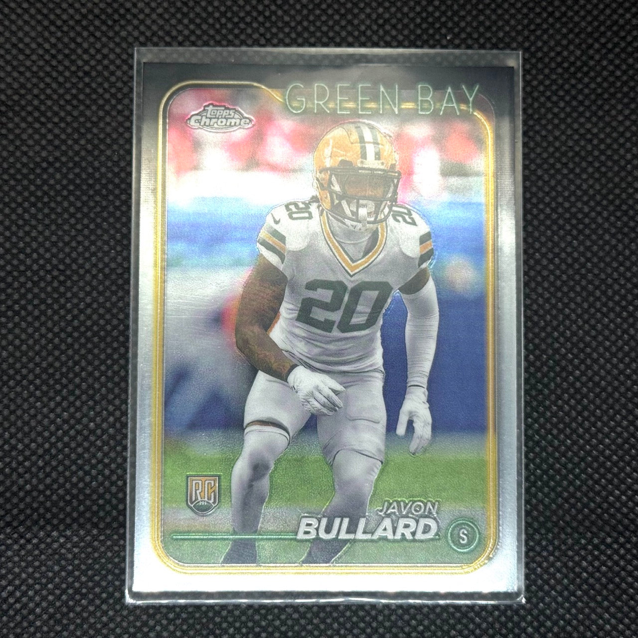 Javon Bullard Packers Topps Chrome 2024 Card No.284 Rookie