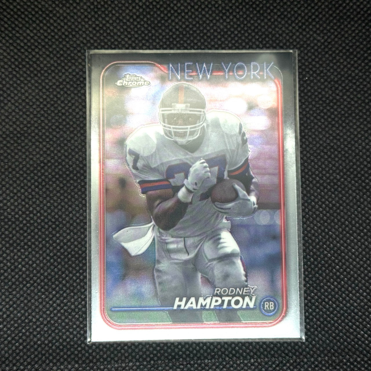Rodney Hampton 2024 Topps Chrome Card No.144 Giants