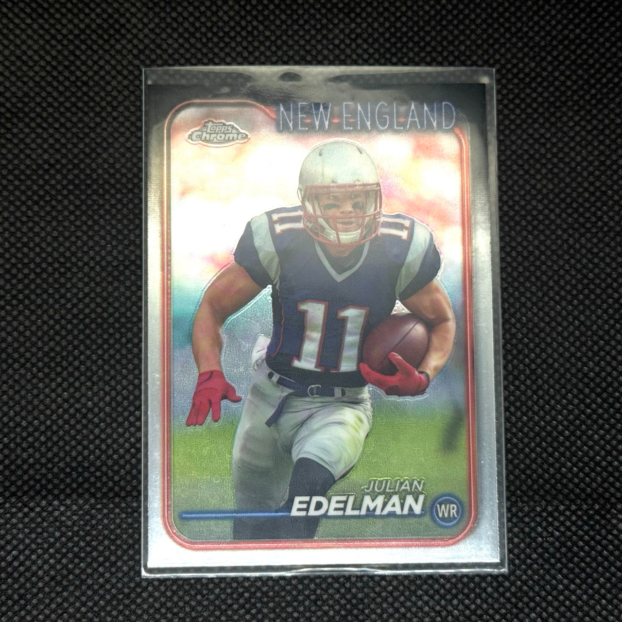 Julian Edelman 2024 Topps Chrome Card No.134 Patriots
