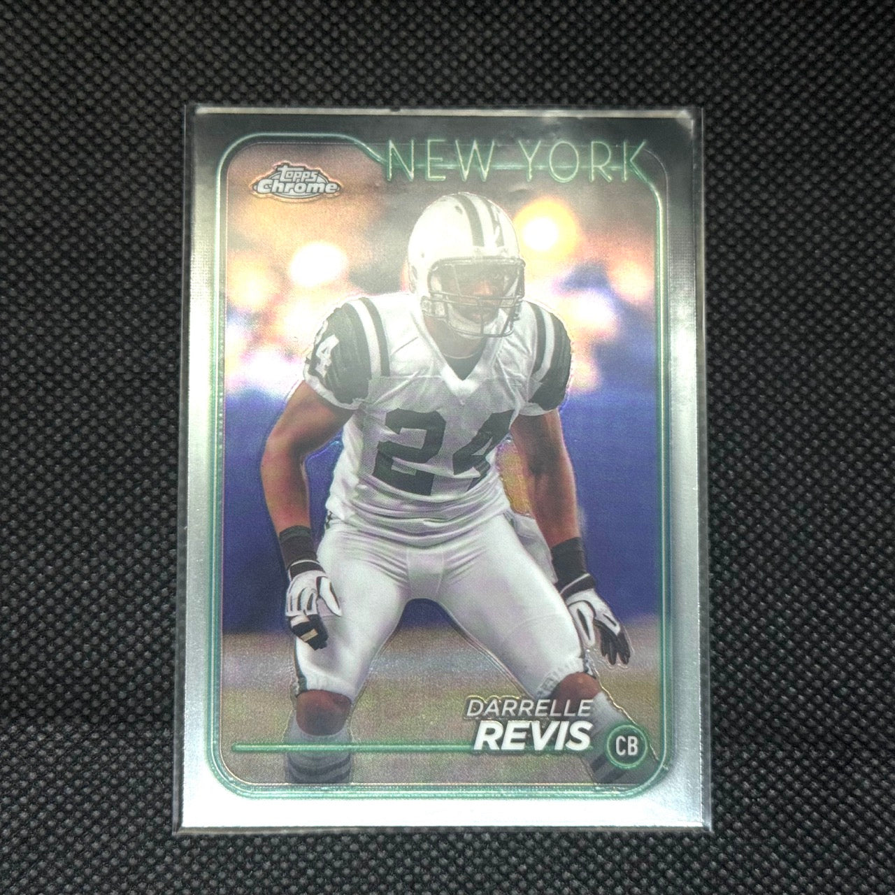 Darrelle Revis 2024 Topps Chrome Card No.146 Jets