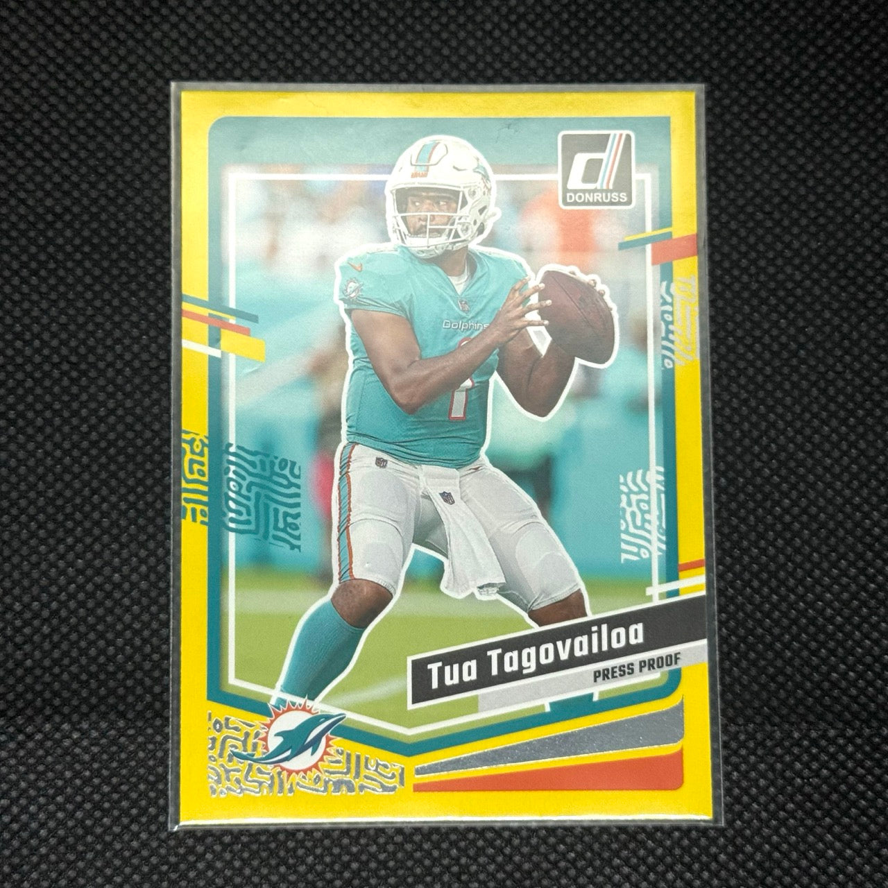 Tua Tagovailoa Dolphins Panini Donruss 2023 Card NO.190