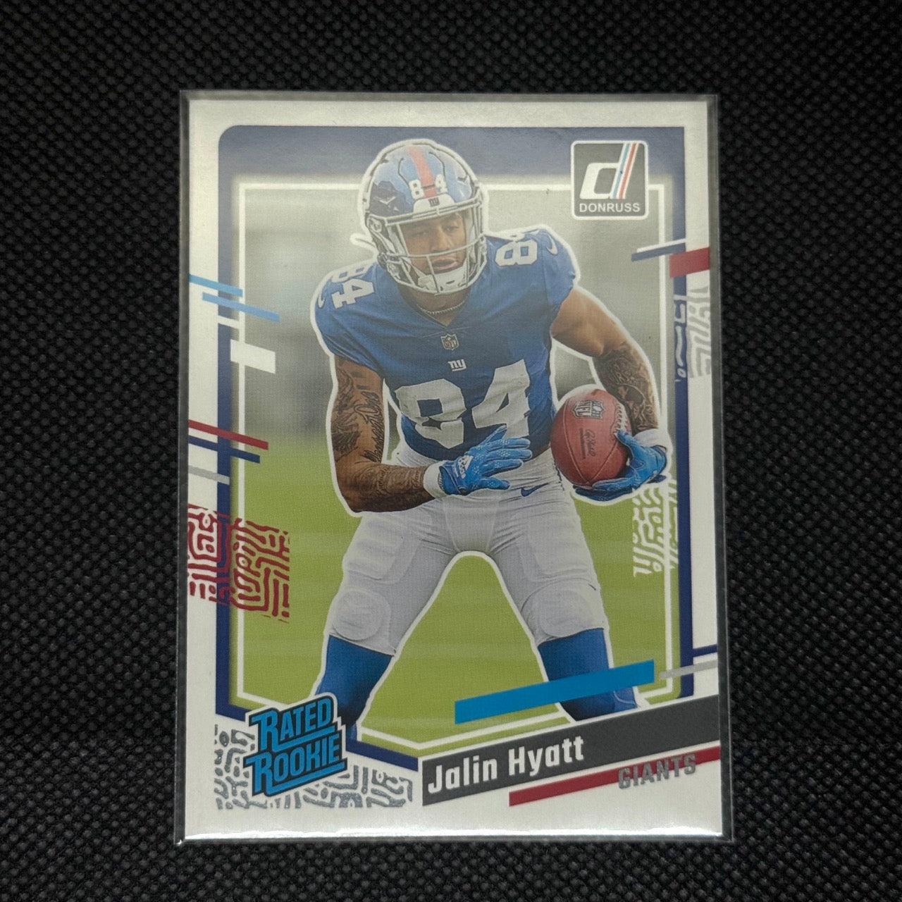 Jalin Hyatt Giants Panini Donruss 2023 Card NO.378