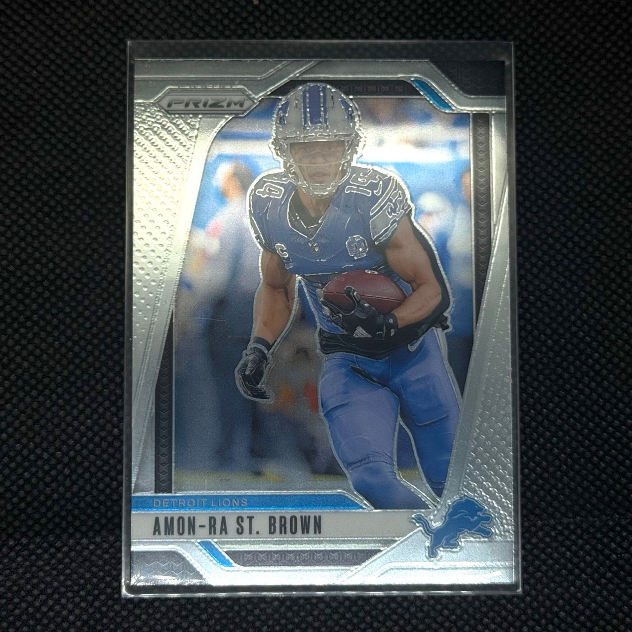 Amon-Ra St Brown Panini Prizm 2024 Card No.95 Lions