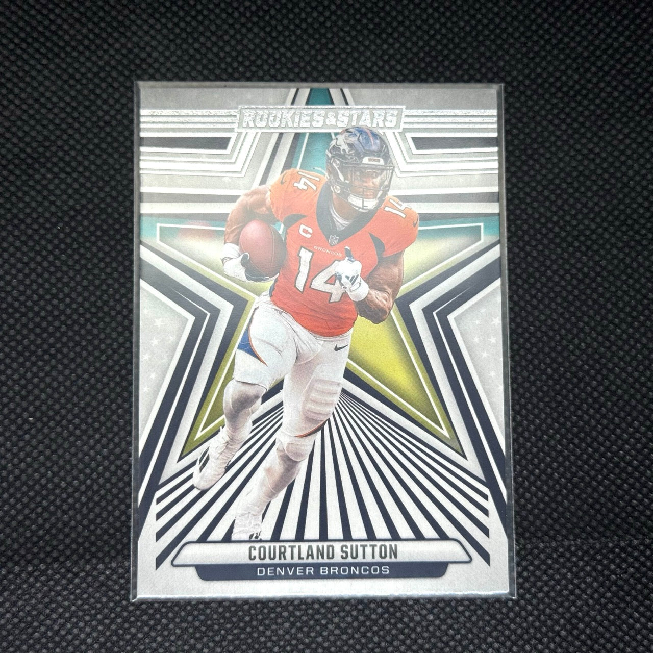 Courtland Sutton Panini Rookies and Stars 2024 Card No.31