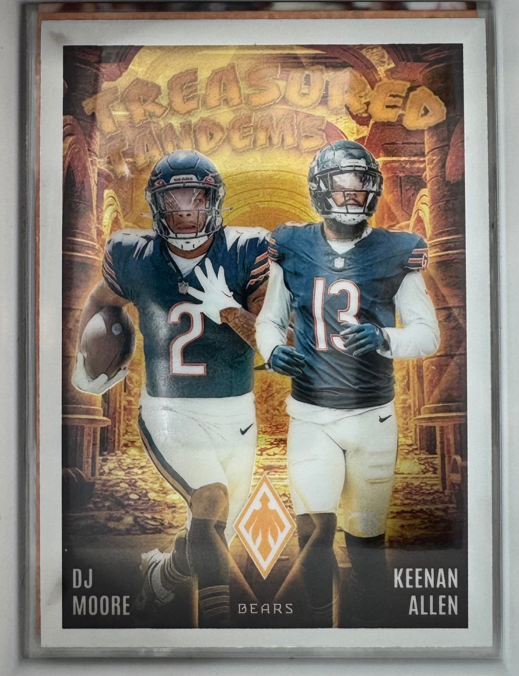 Dj Moore Keenan Allen No.TT-ChI 2024 Panini Phoenix Football