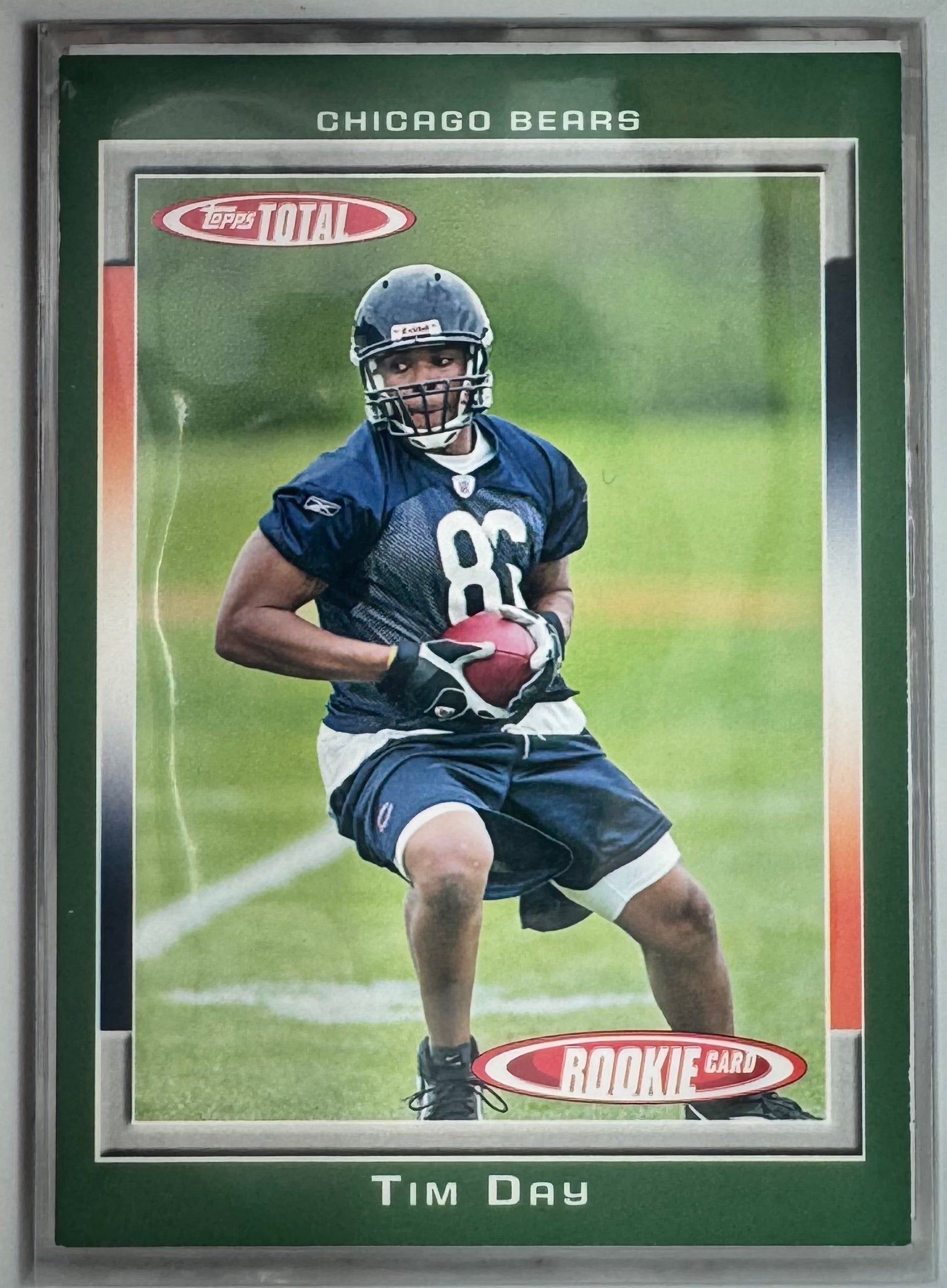 Tim Day Topps Total Rookie No.498 Chicago Bears 2006