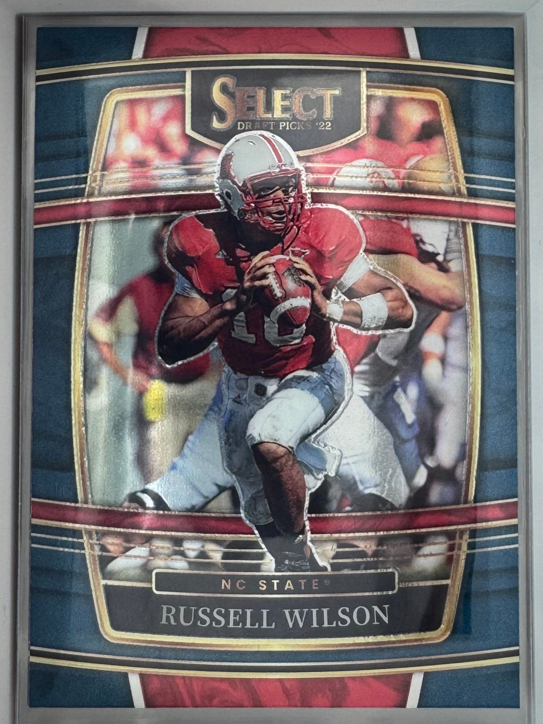 Russell Wilson No. 77 Panini Select Draft Picks 2022