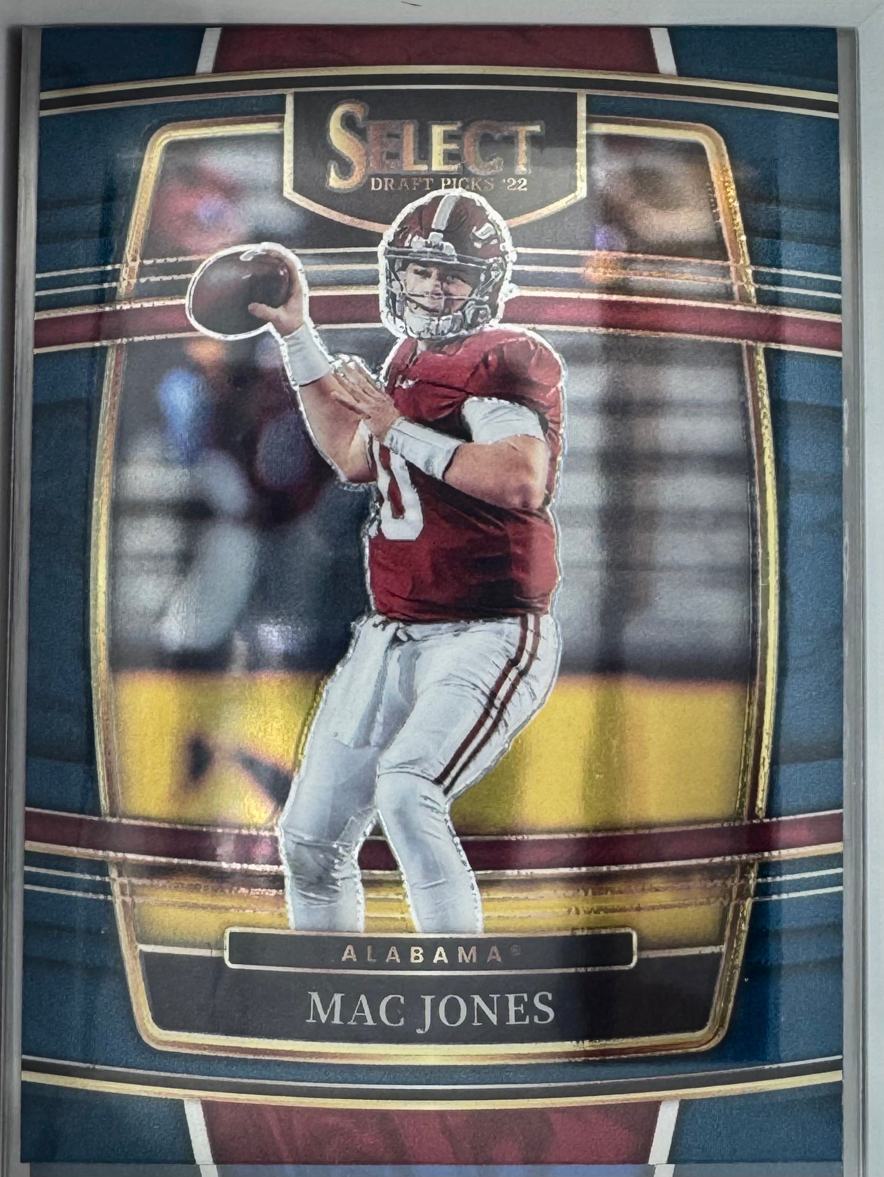 Mac Jones No.42 Panini Select Draft Picks 2022