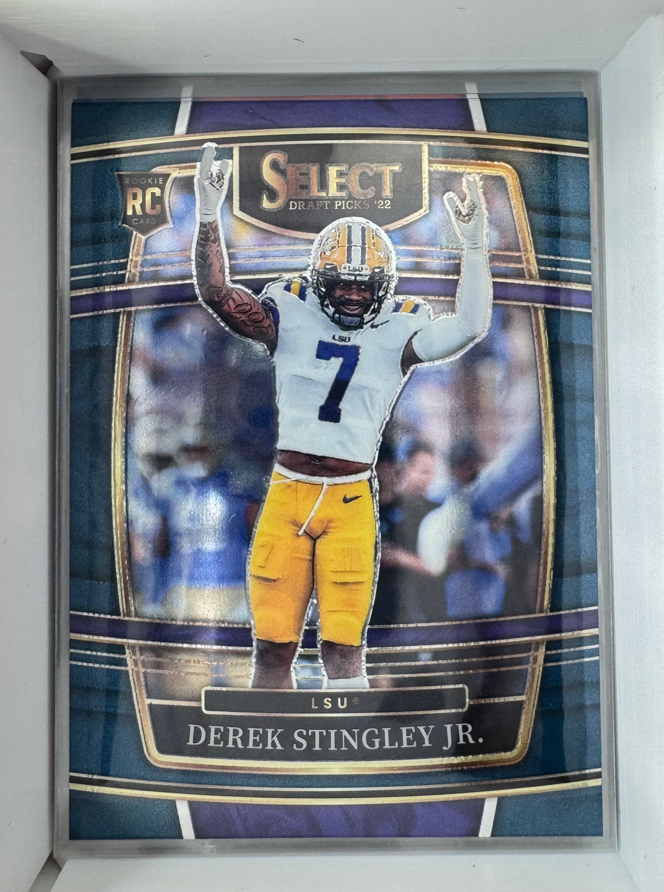 Derek Stingley Jr Rookie No.20 Panini Select Draft Picks 2022