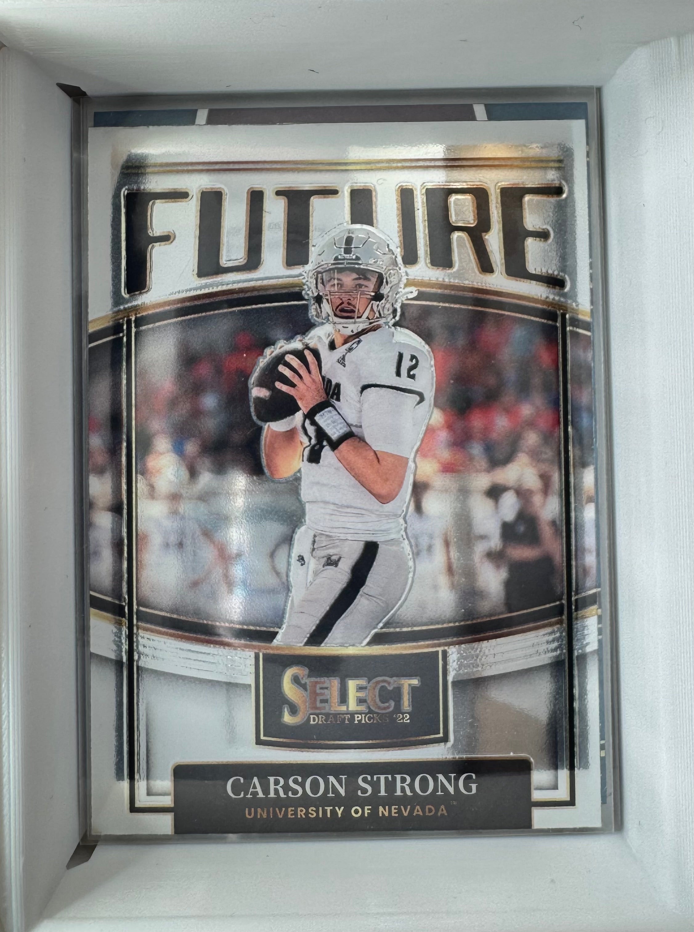 Carson Strong No.F-CS 2022 Panini Select Draft Picks FUTURE