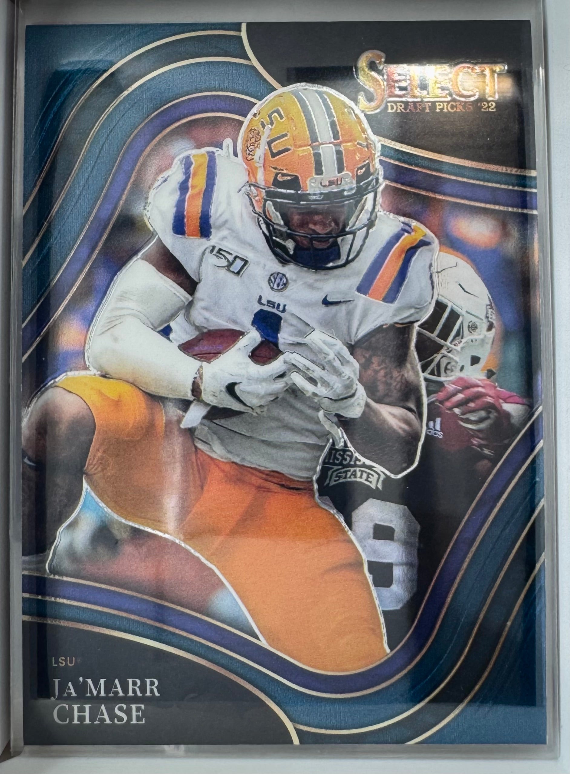 Ja Marr Chase No.173 2022 Panini Select Draft Picks LSU