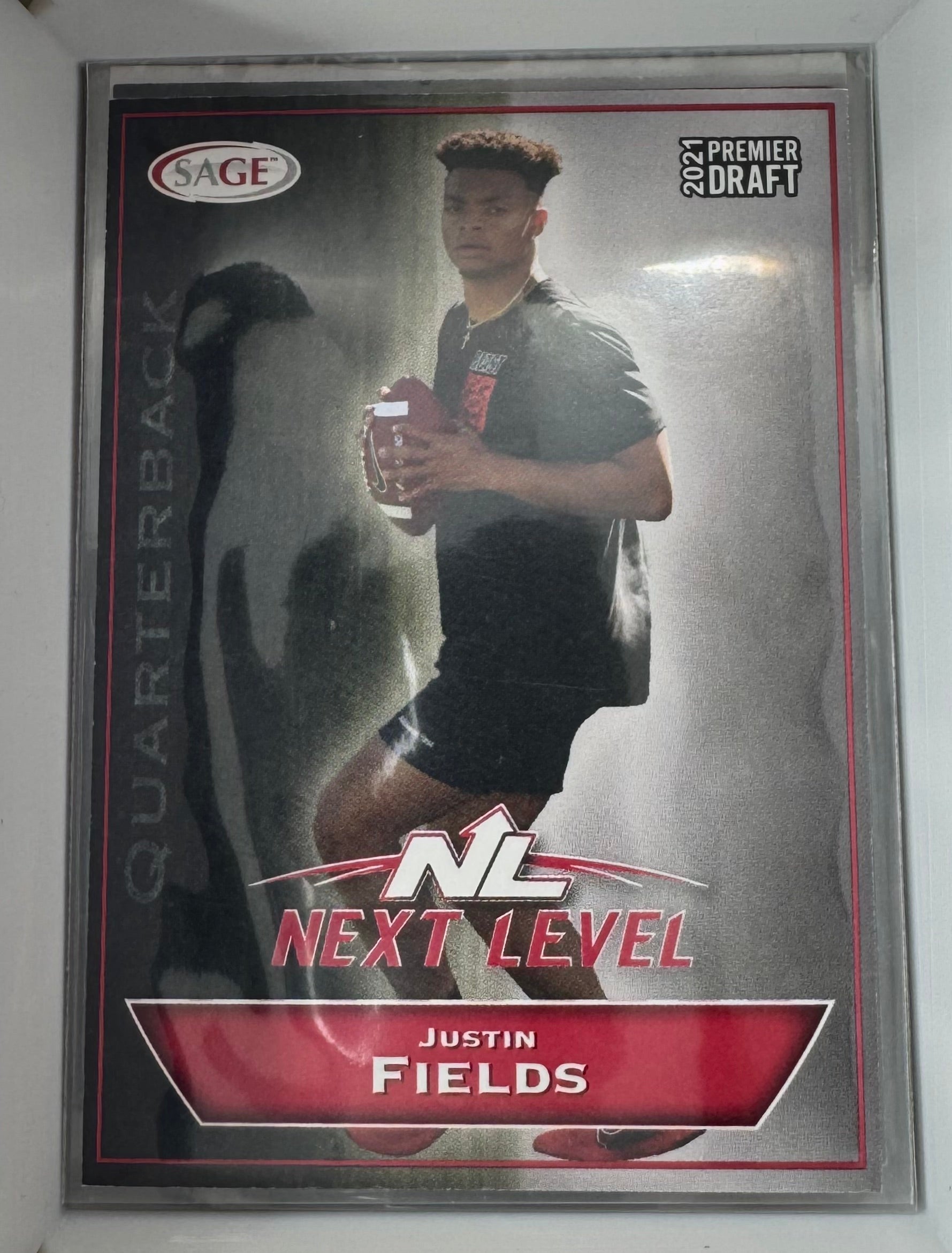 Justin Fields Premier Draft 2021 Sage Next Level 149